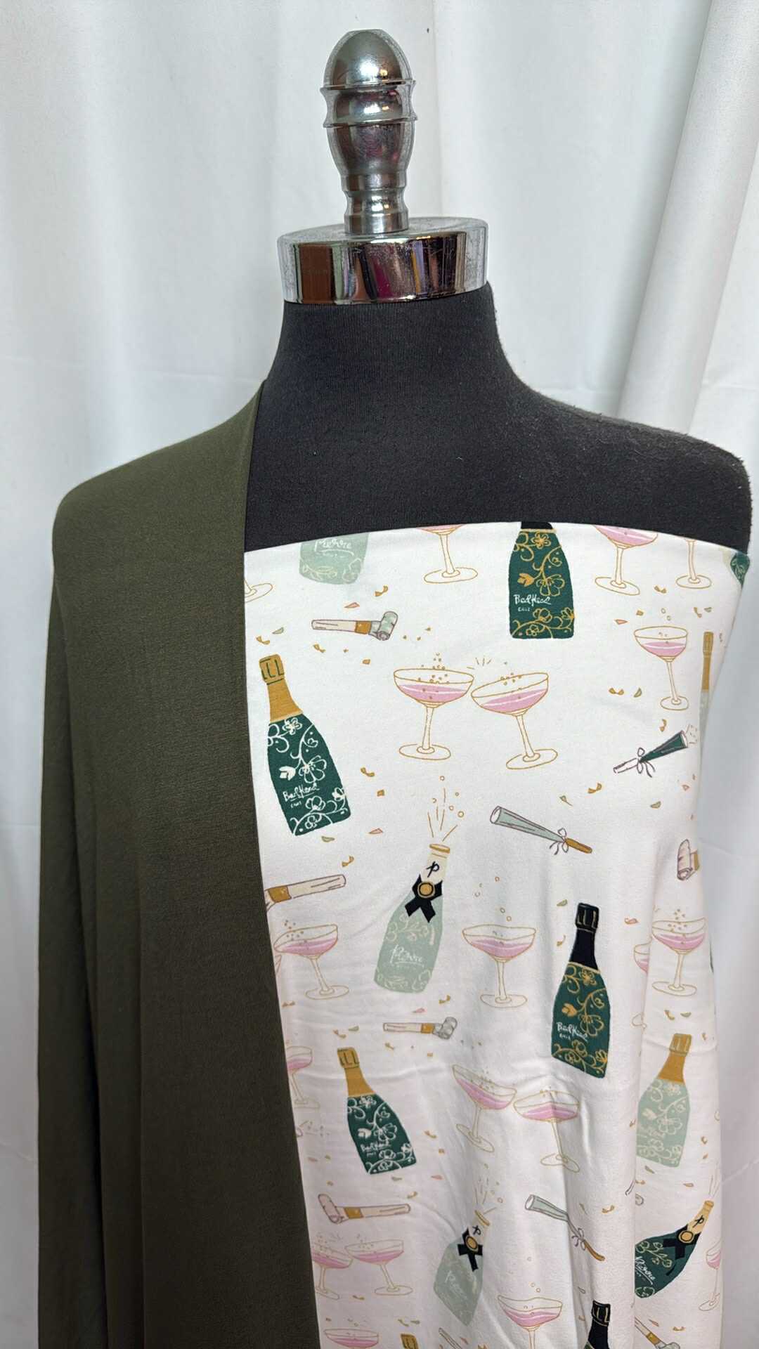 OLIVE/CELEBRATE BUNDLE : 1.5YD Celebrate C/S & 2YD Olive R/S : A27529