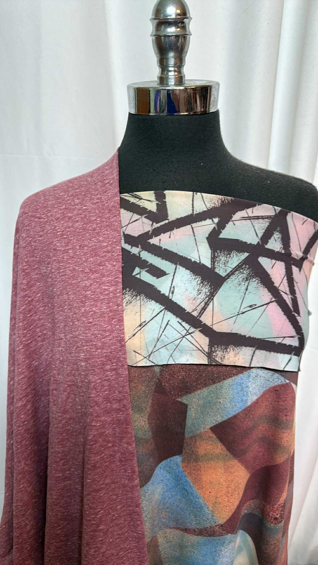 2-FACED/BERRY TRIBLEND BUNDLE : 2YD 2-Faced Yoga PF & 2YD Berry Triblend Jersey : A27728