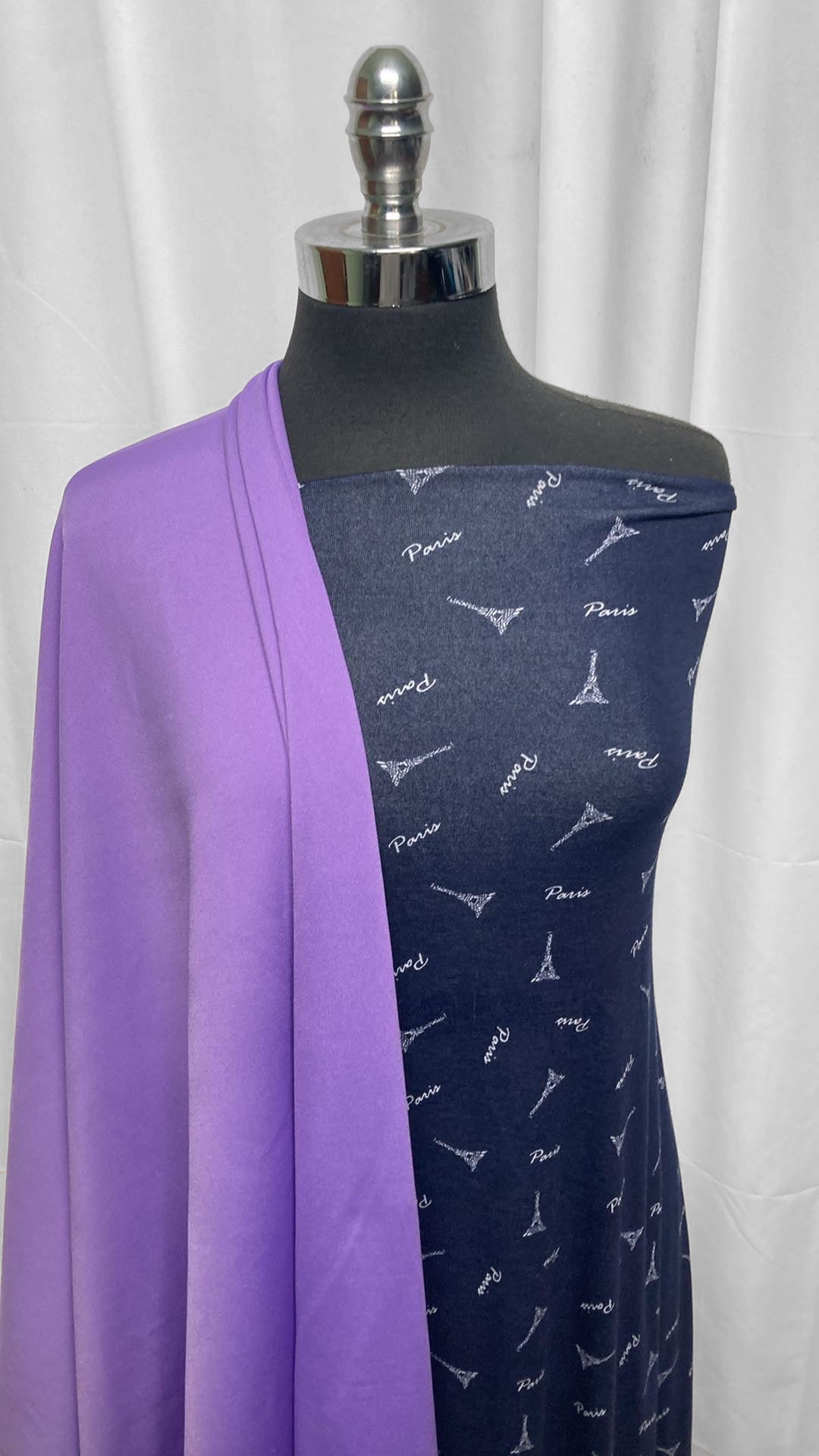 LILAC/PARIS BUNDLE : 2YD Lilac Yoga PF & 2YD Paris R/S : A25194