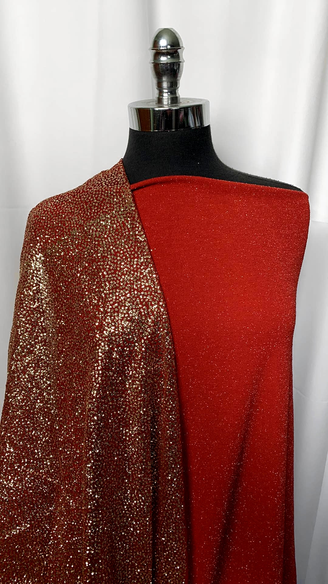 GLITTER BUNDLE : 3YD Lurex DK & 3YD Glitter Double-Border Tulle : A0949