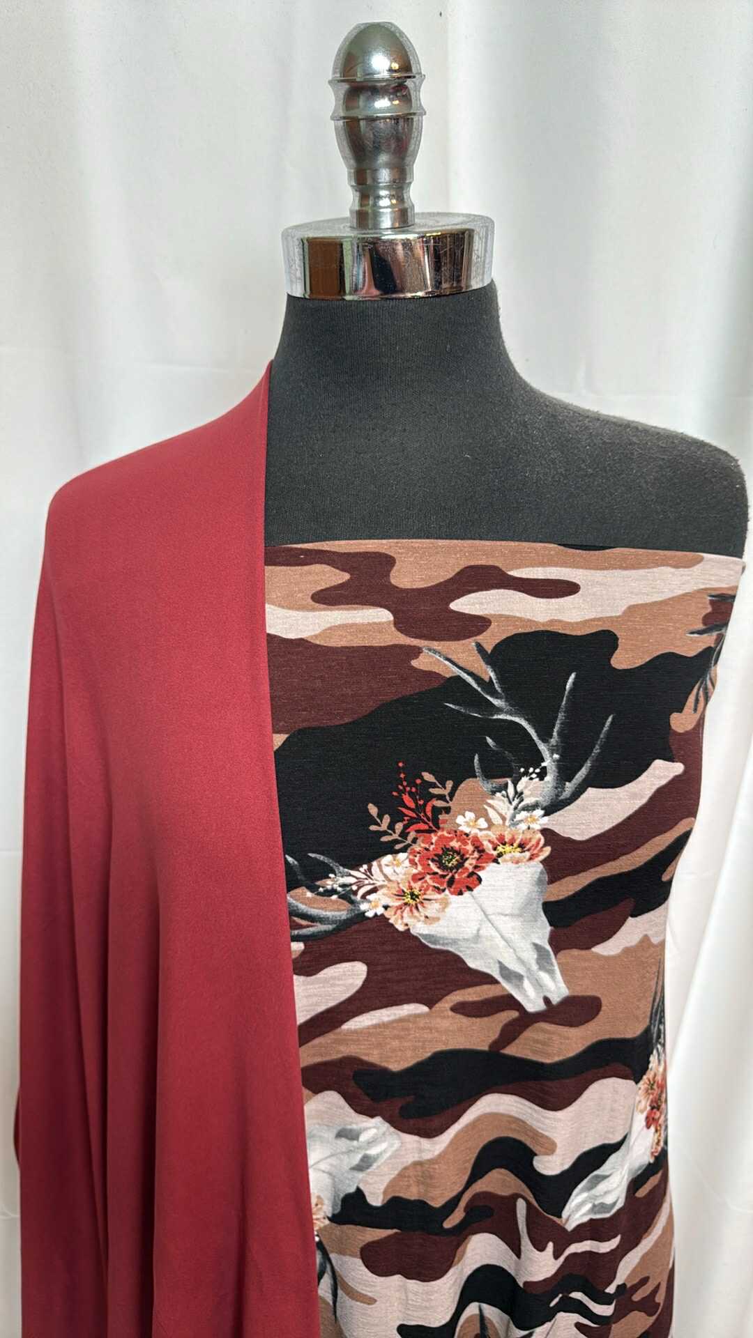 MARSALA/CAMO BULL BUNDLE : 2YD Camo/Bull Bulgari & 2YD Marsala DBP : A27547