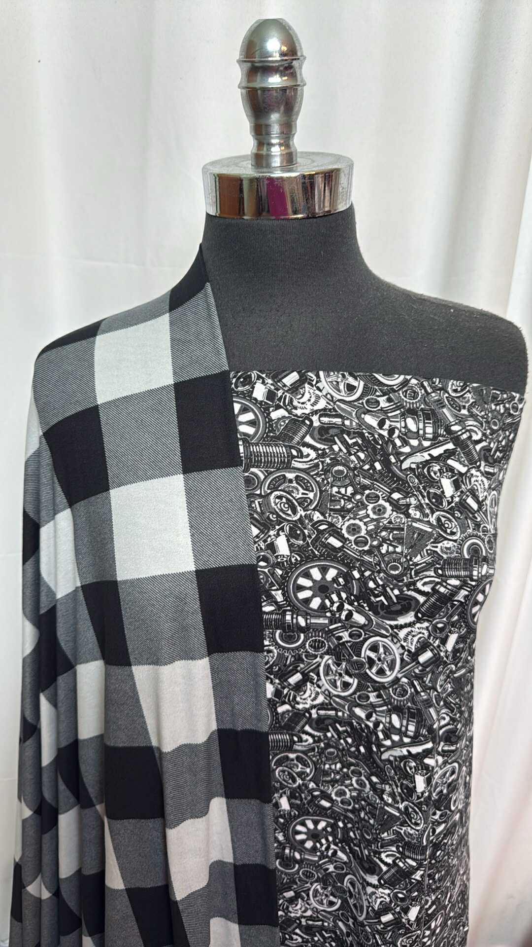 PLAID/MECHANICS BUNDLE : 2YD Mechanics DBP & 2YD Buffalo Plaid DBP : A27976