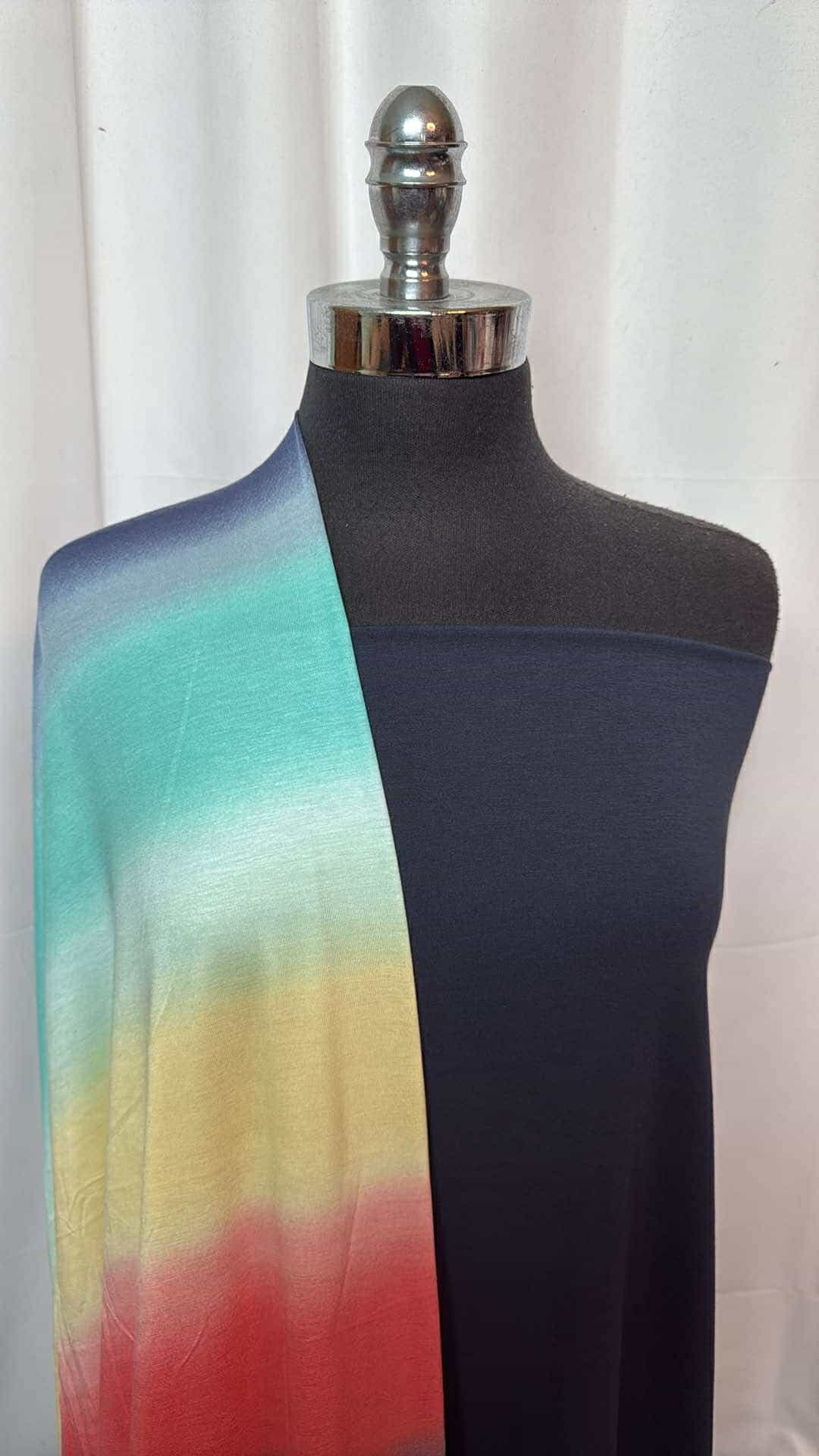 NAVY/OMBRE BUNDLE : 2YD Navy P/C/S Jersey & 2YD Ombre R/S : A26953