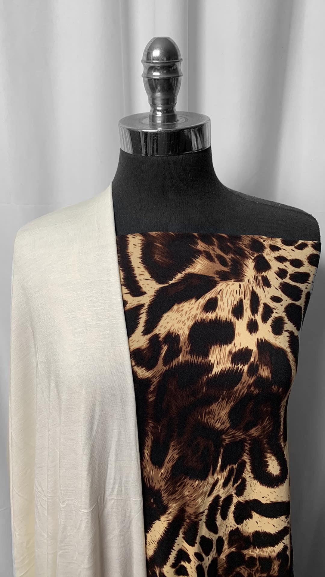 IVORY/ANIMAL BUNDLE : 2YD Ivory R/S & 2YD Animal DBP : A25048