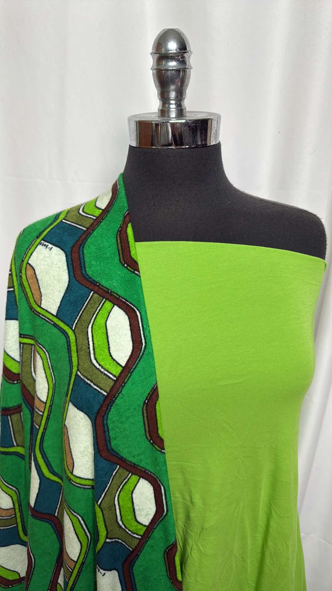 LIME/RETRO BUNDLE : 2YD Lime R/S & 2YD Retro Loop Terry : A27360