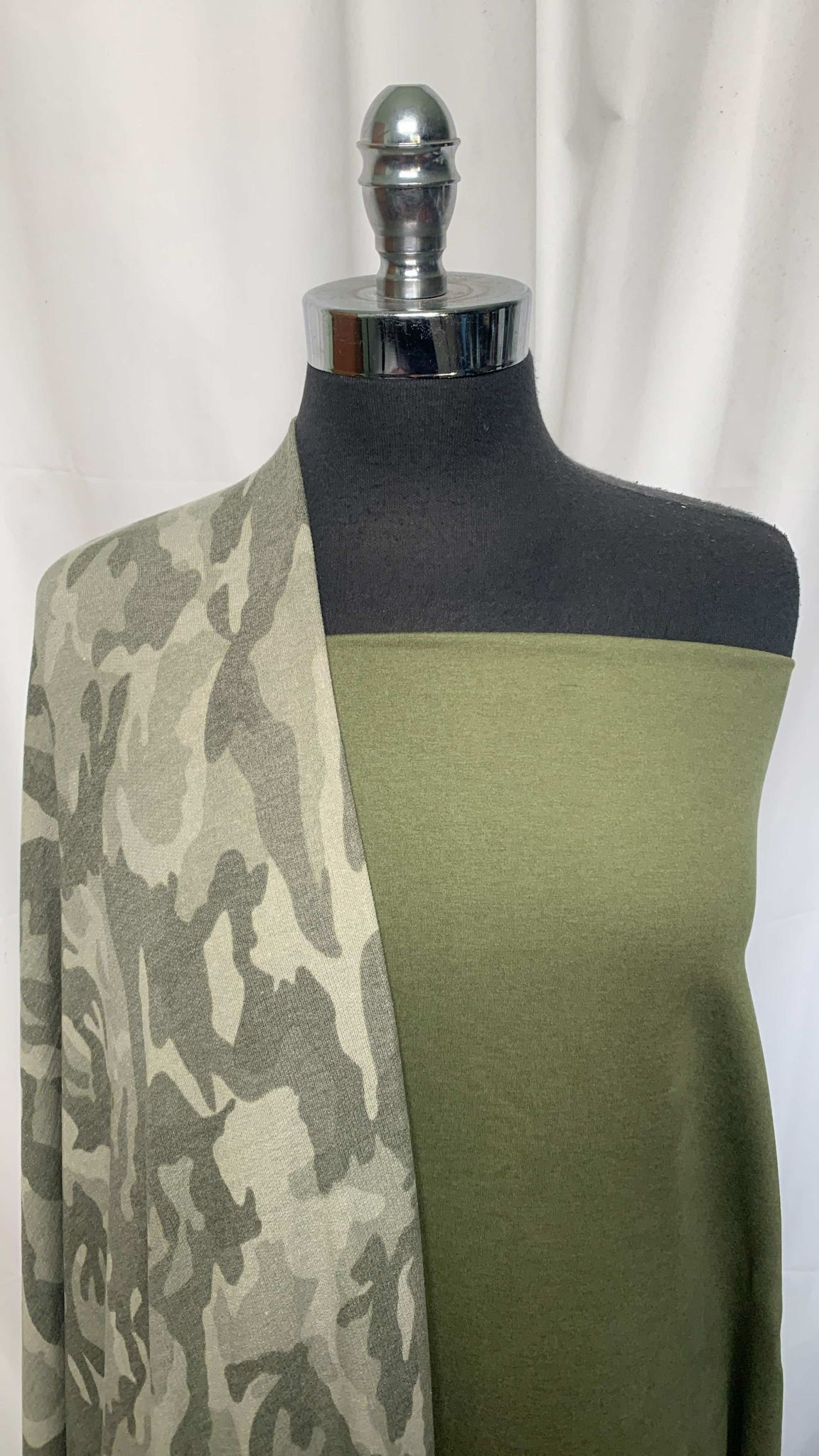 OLIVE/CAMO BUNDLE : 2YD Olive Peached PF & 2YD Camo PRS FT : A25652
