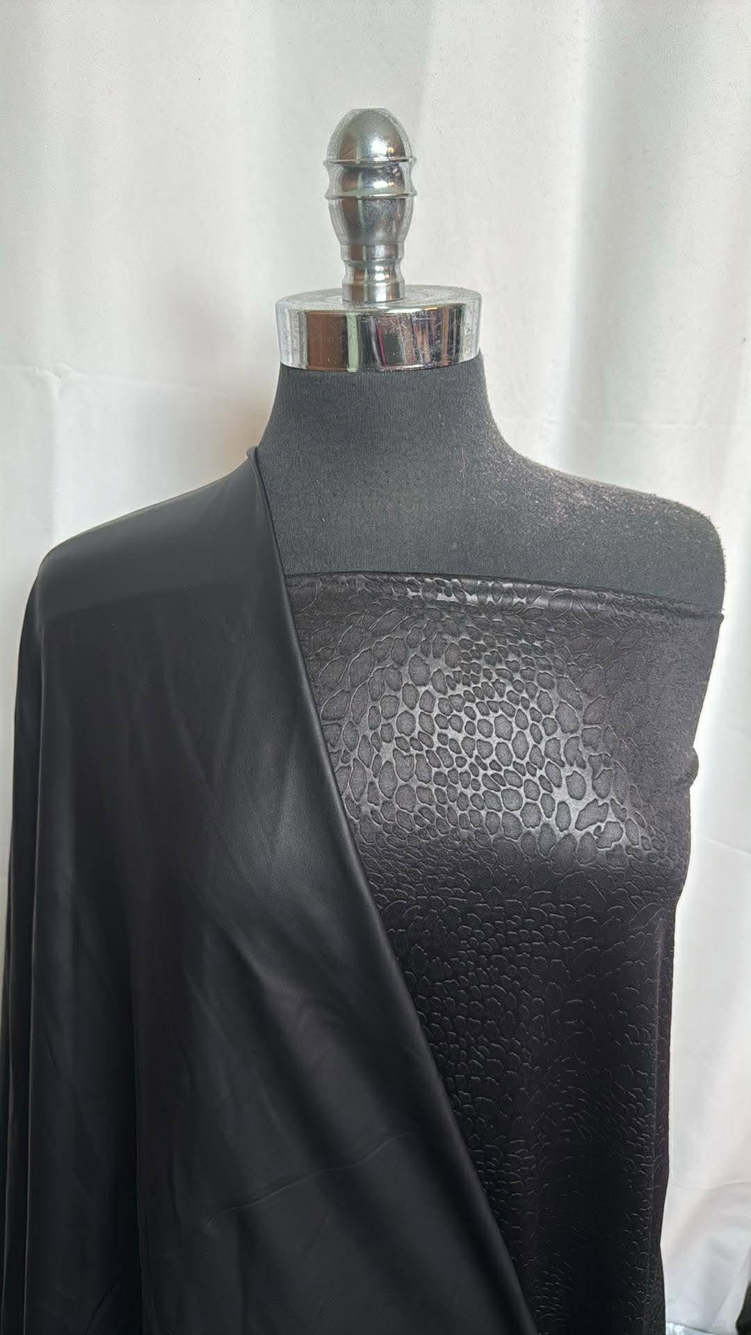 BLACK EMBOSSED BUNDLE : 3YD Black Embossed ITY w/Foil & 2YD Black ITY w/Foil : A29951