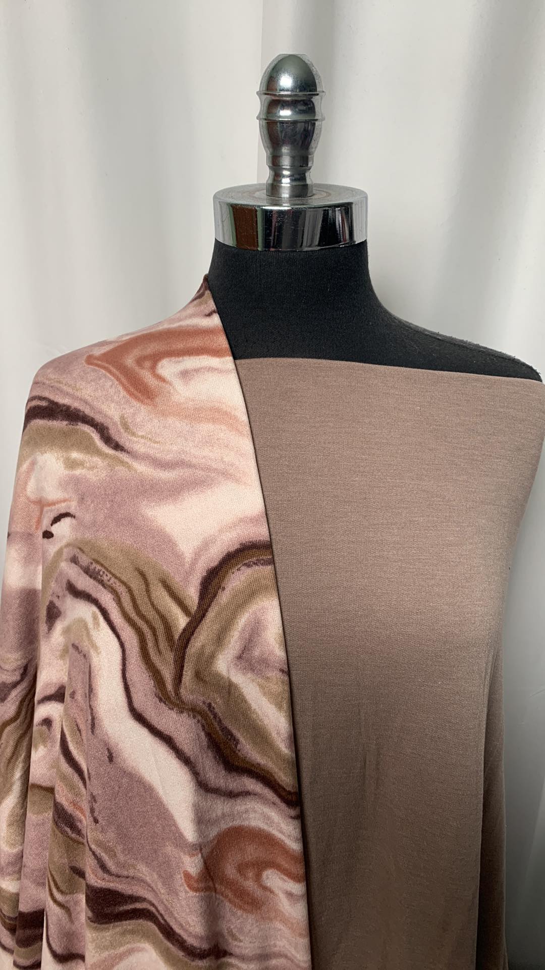 MOCHA/MARBLE BUNDLE : 2YD Mocha Brushed PRS FT & 2YD Marble Oakley SK : A2103