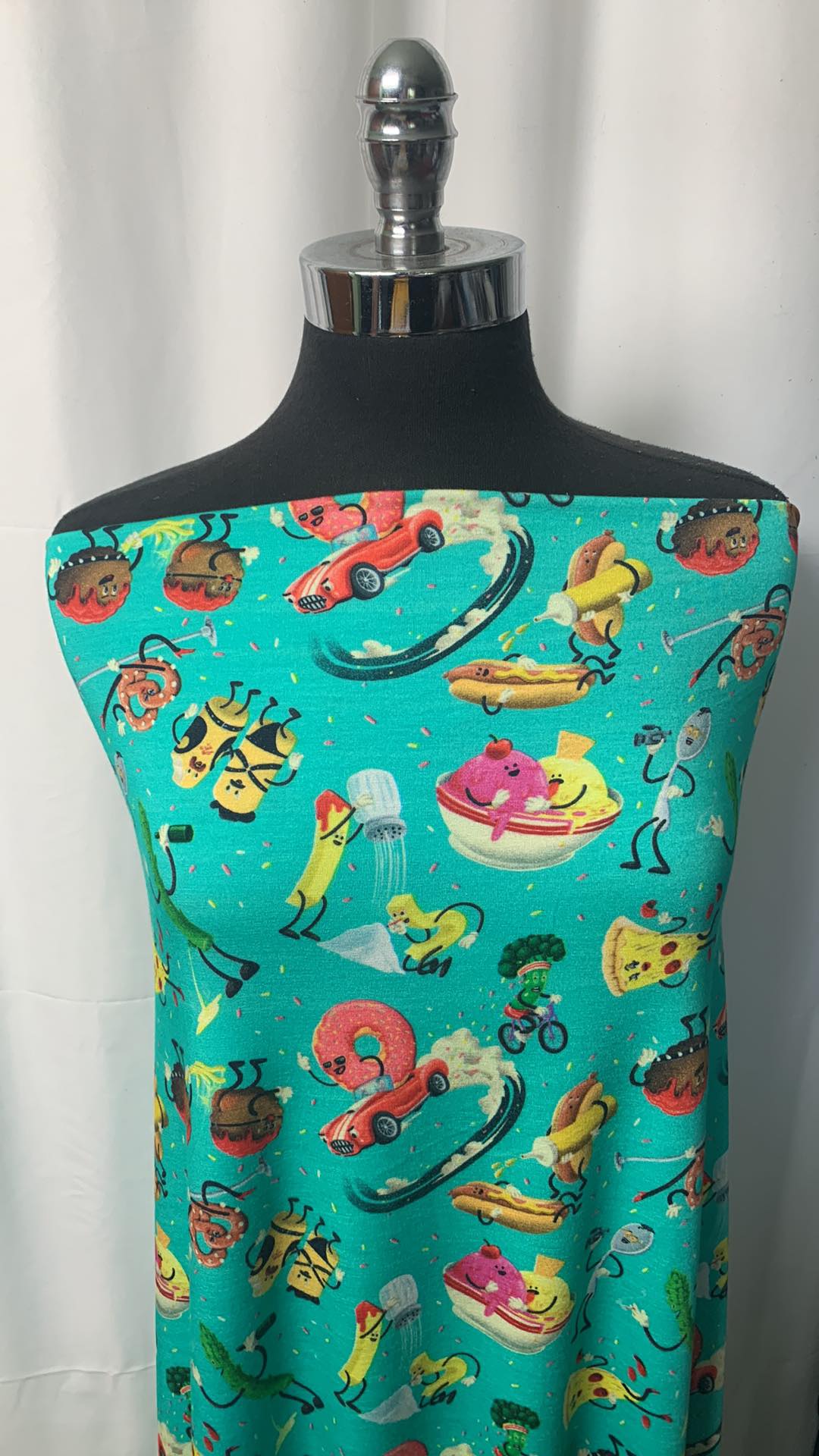 Food Fetish - Modal Spandex - By the Yard