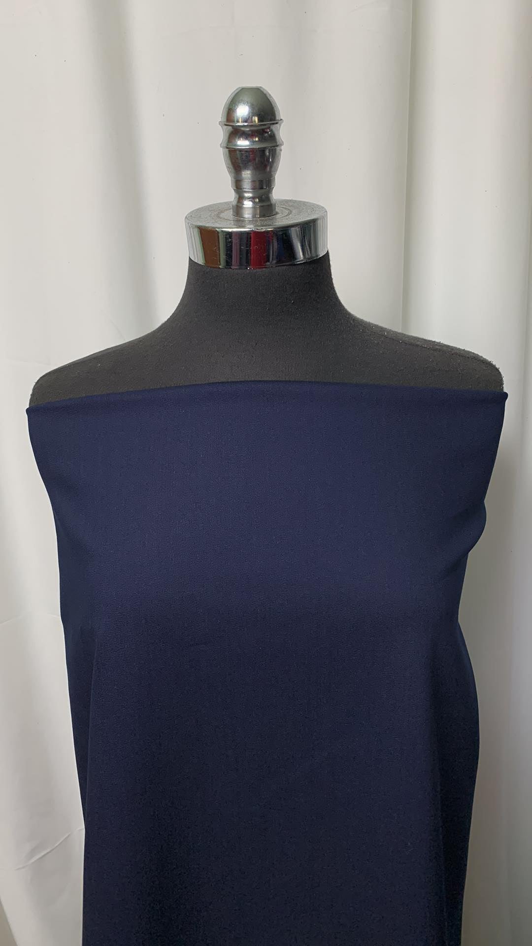 Navy - Stretch Twill - 4 Yard Cut