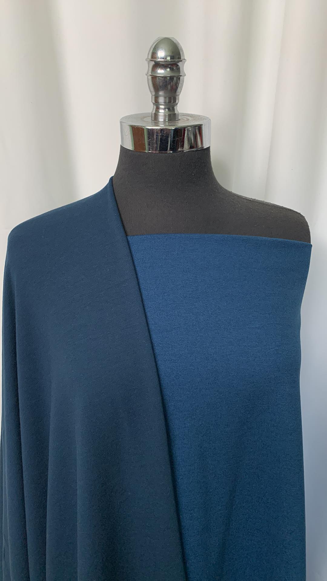 DOUBLE TEAL BUNDLE : 2YD Teal Blue Peached PF & 2YD Teal Blue Modal C/S FT : A1988