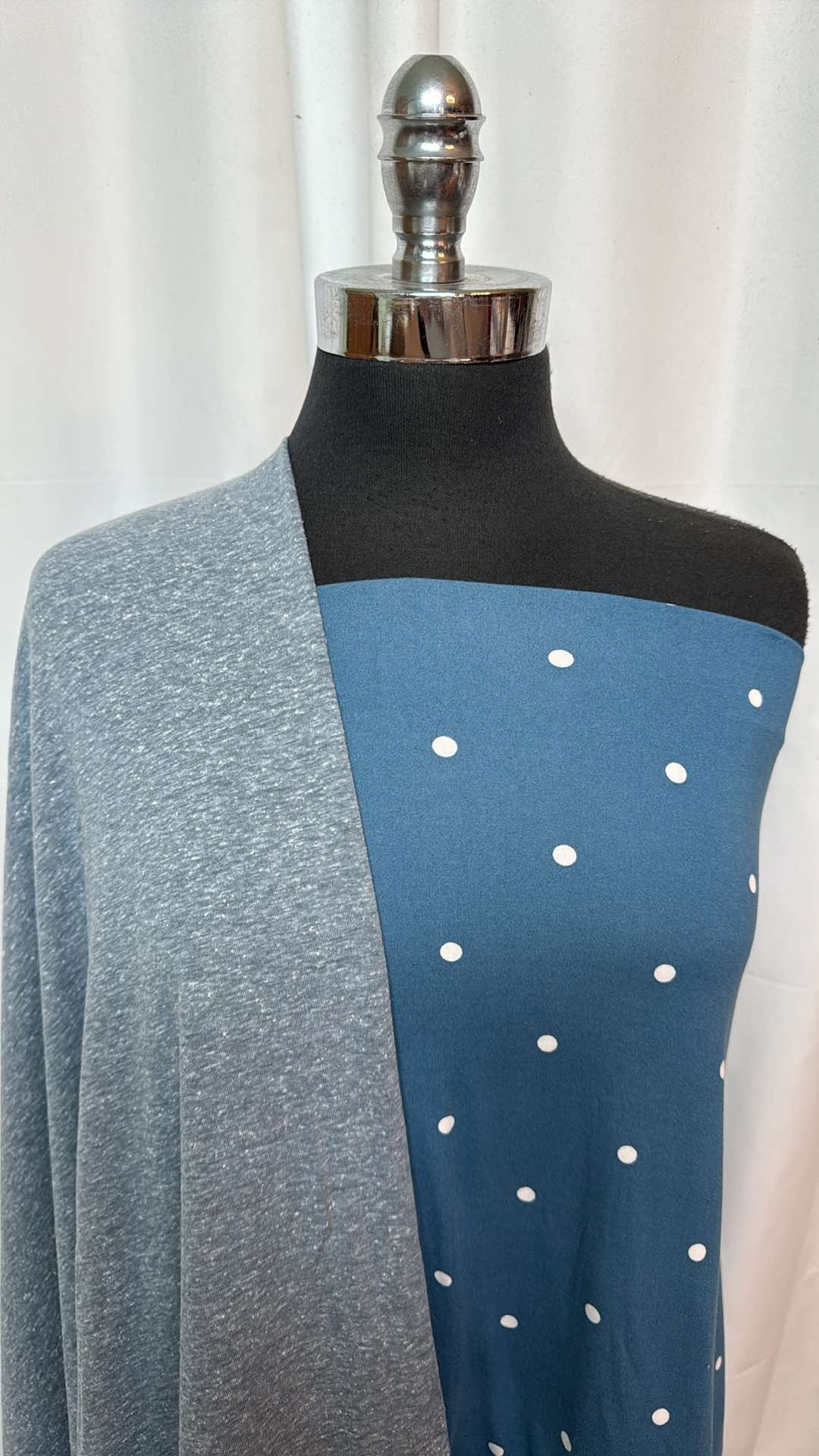 TRIBLEND/DENIM DOT BUNDLE : 2YD Triblend FT & 2YD Denim Dot DBP : A26804