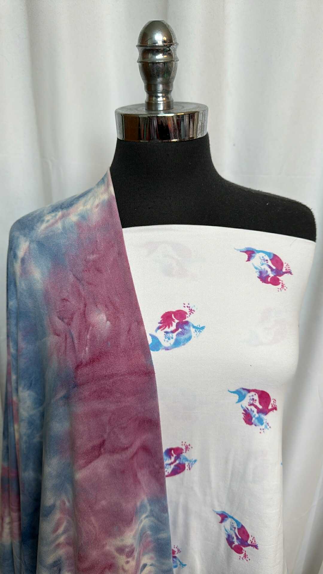 MERMAID/TIE DYE BUNDLE : 2YD Mermaid DBP & 2YD Tie Dye Oakley SK : A28496