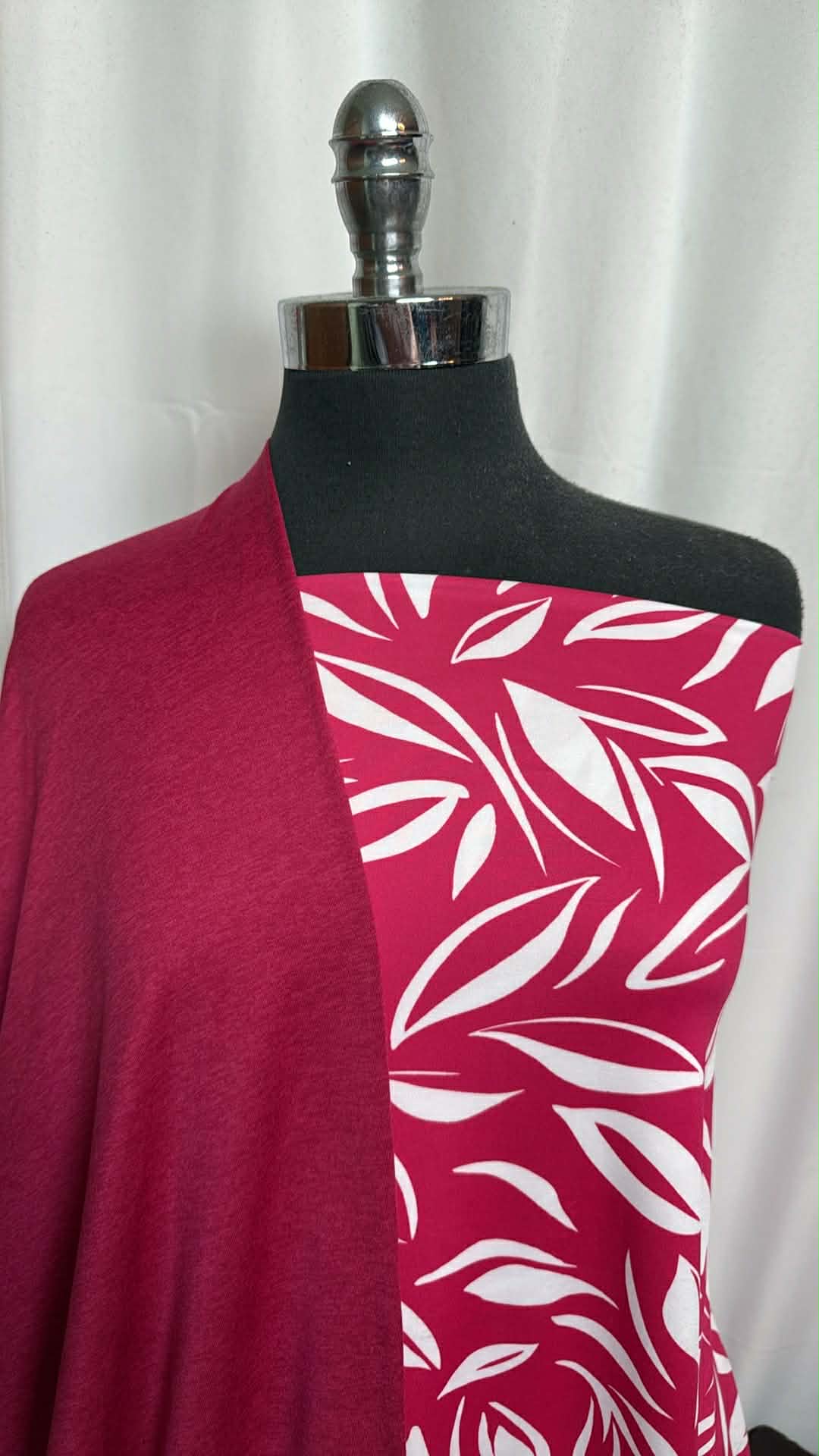 SANGRIA/LEAVES BUNDLE : 2YD Leaves ITY & 2YD Sangria Featherweight PF : A29730