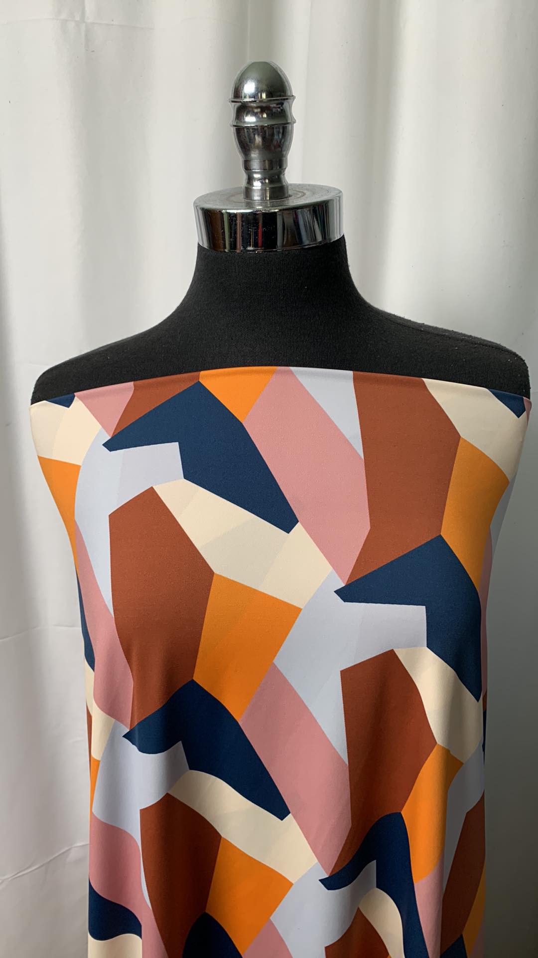 Geometric - Nylon Spandex - 2 Yard Cut