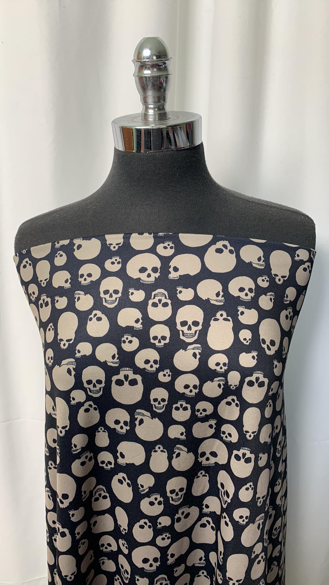 Skulls - Performance (Brushed on Reverse) - 2 Yard Cut