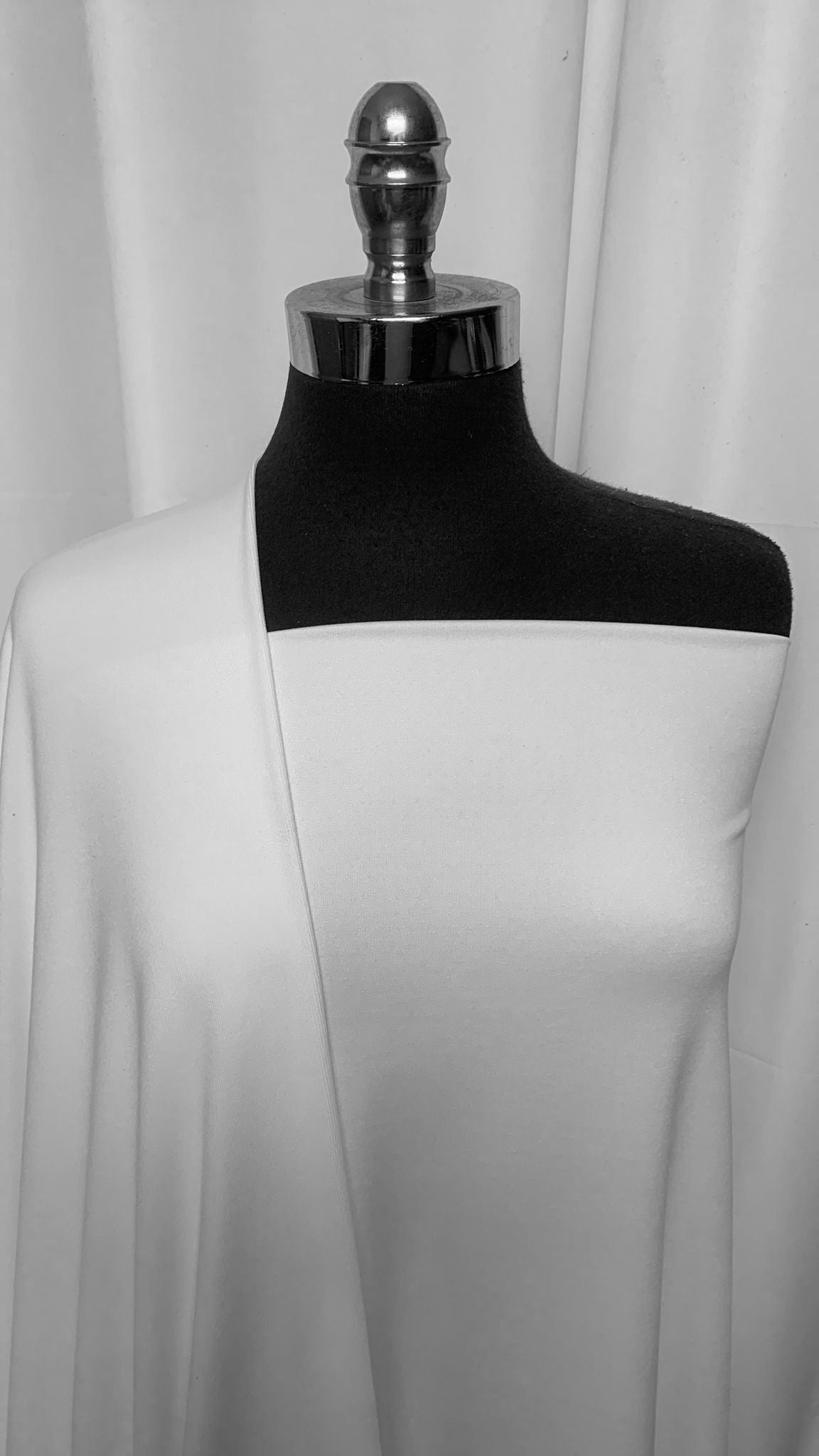 DOUBLE WHITE BUNDLE : 2.5YD White PF Rib & 1.5YD White Featherweight PF : A25525