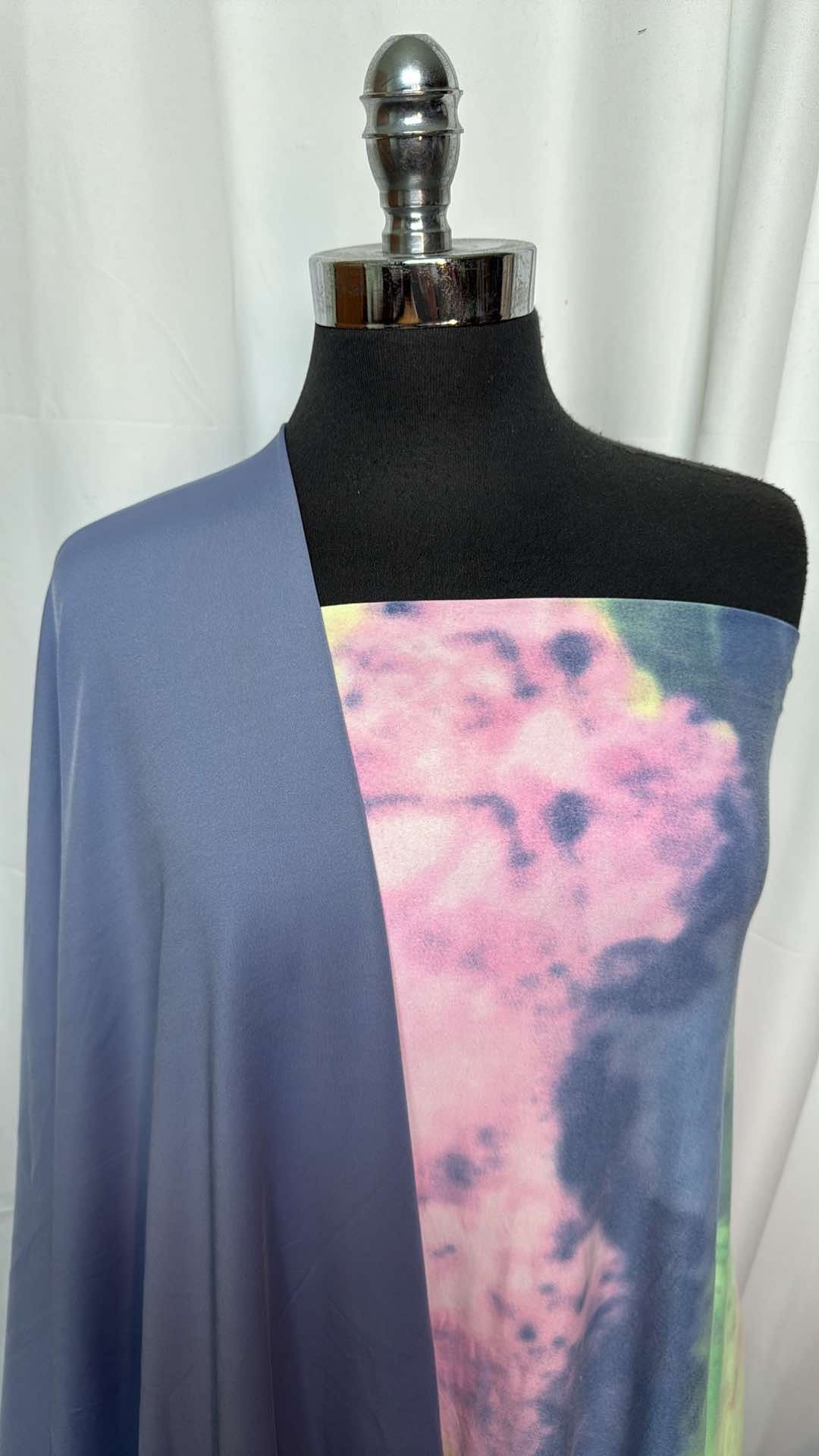 BLUE/TIE DYE BUNDLE : 2YD Blue Yoga PF & 2YD Tie Dye SBP : A27221