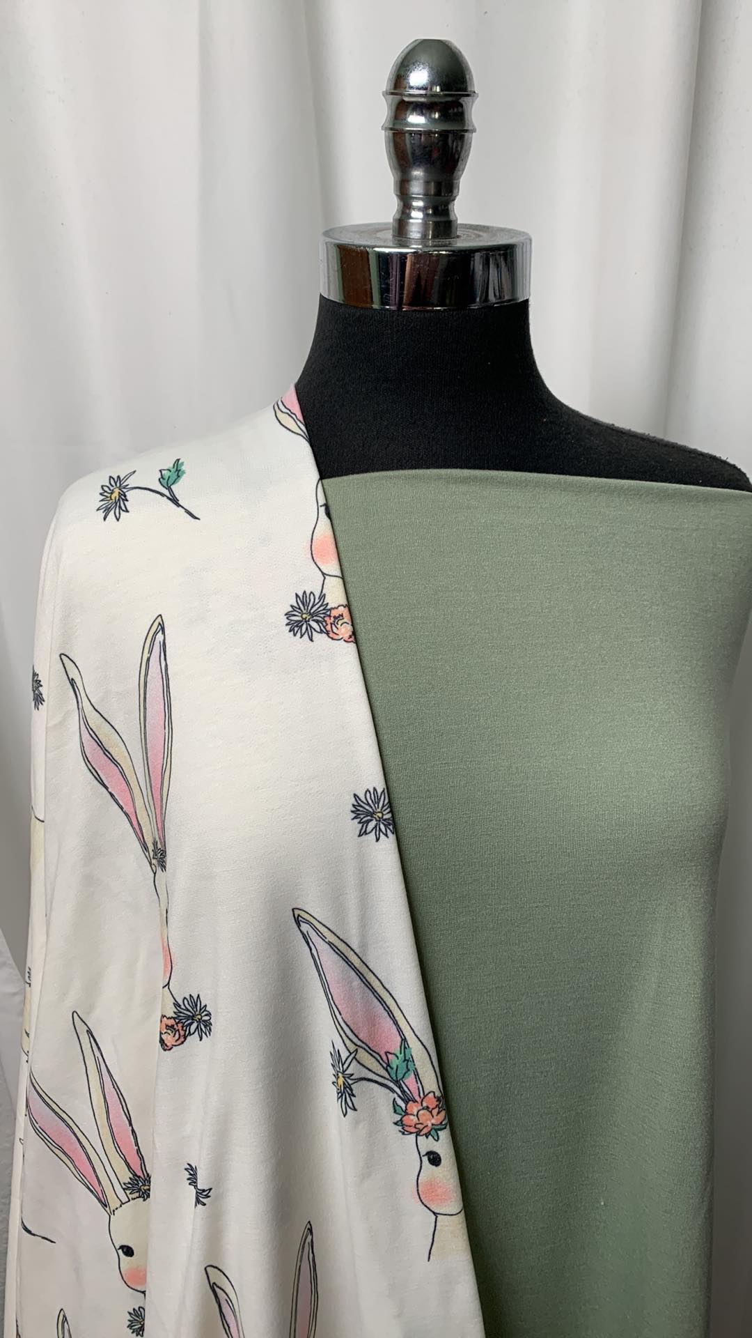 SAGE/BUNNIES BUNDLE : 2YD Sage PRS FT & 2YD Bunnies PRS FT : A1801