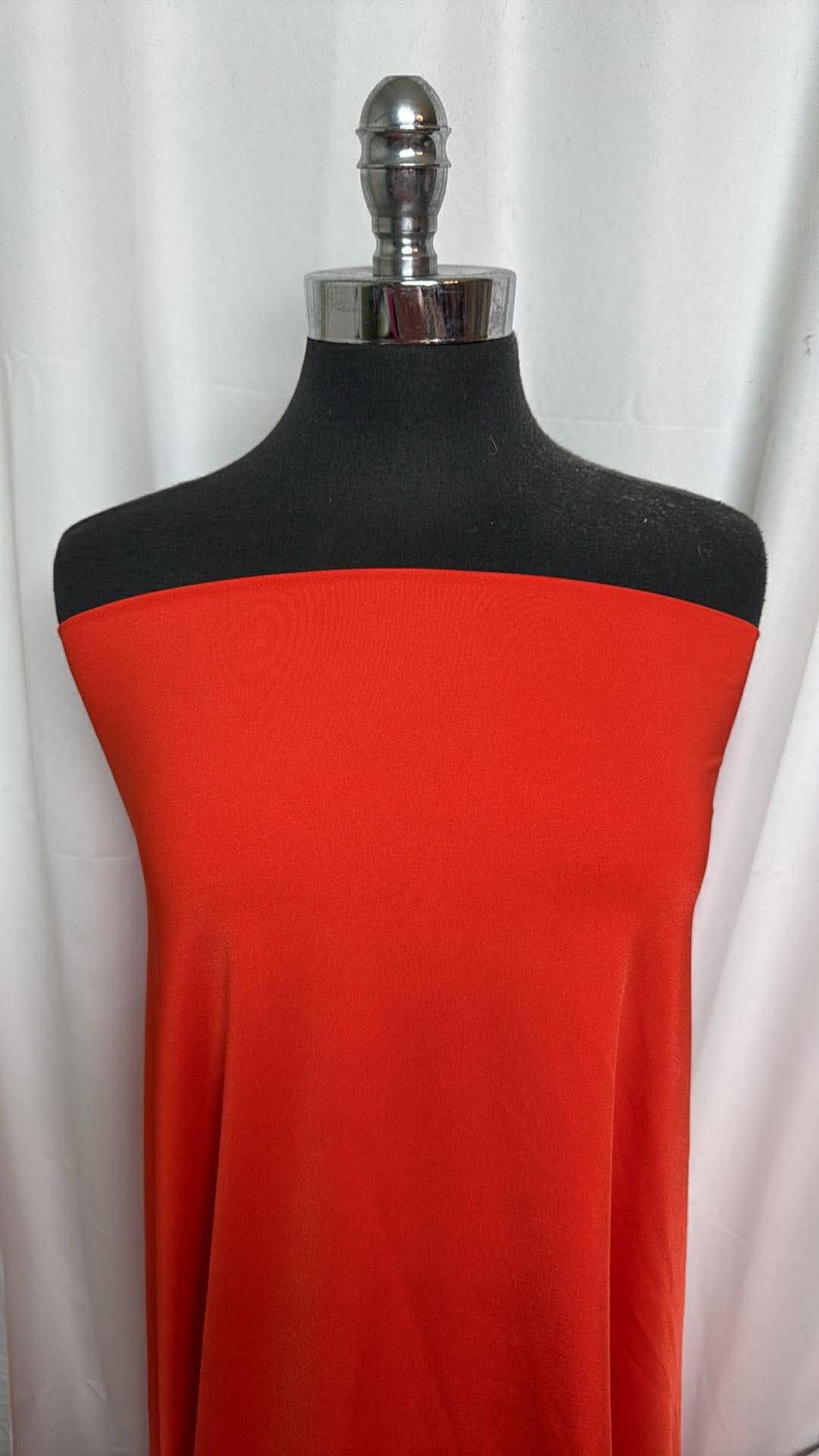 Solid Orange - Nylon/Spandex Swim - 2 Yard Cut