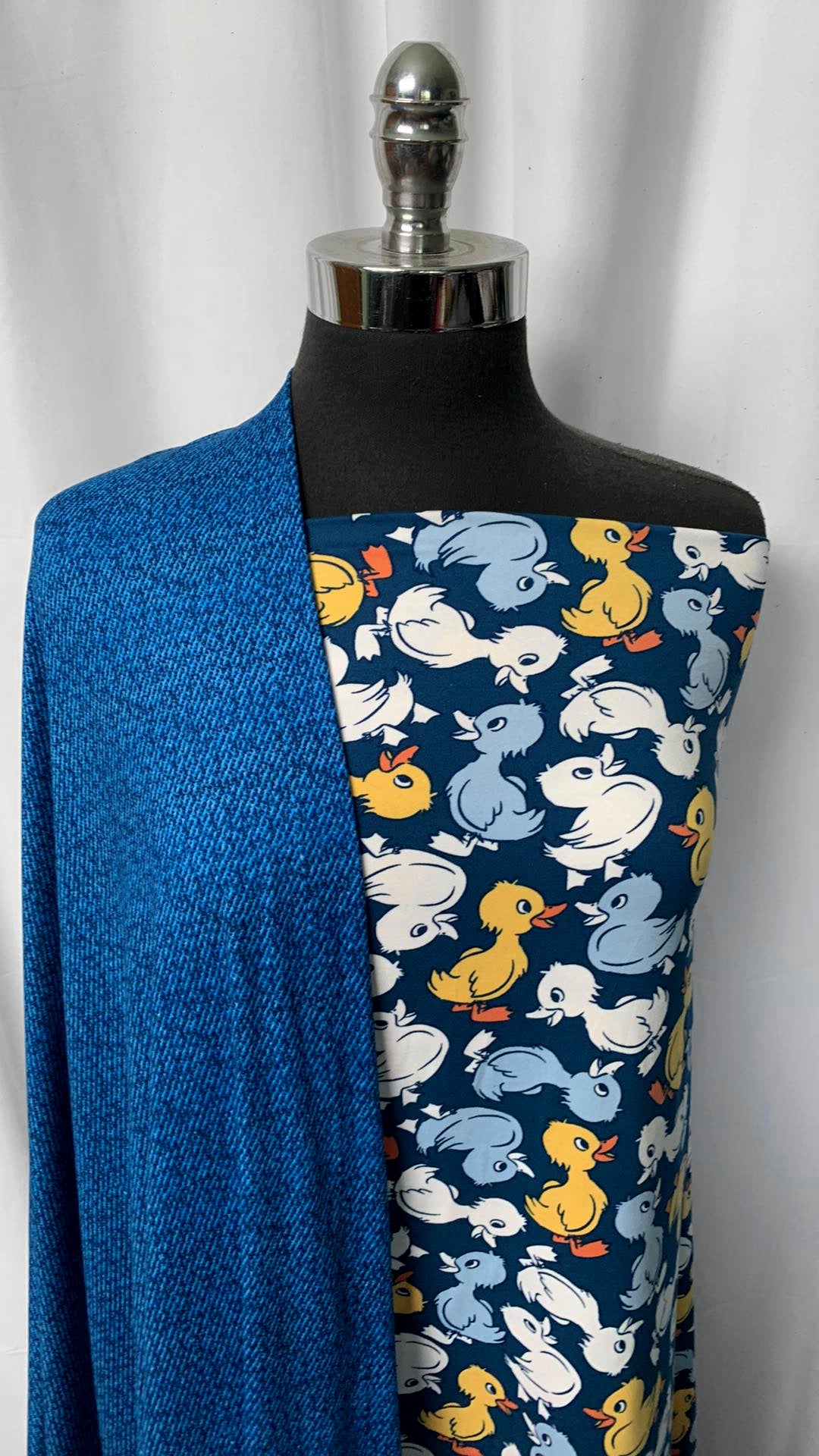 BLUE DUCKS BUNDLE : 2YD Ducks DBP & 2YD "Denim: Print DBP : A1206