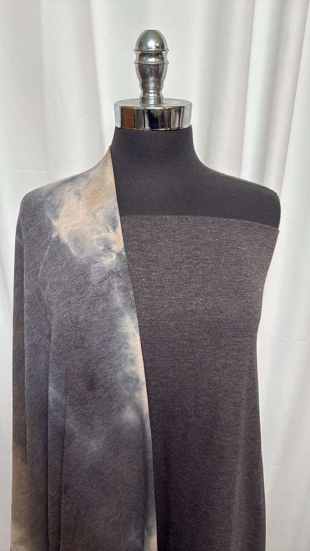 CHARCOAL/TIE DYE BUNDLE : 2YD Charcoal FT & 2YD Tie Dye FT : A26360