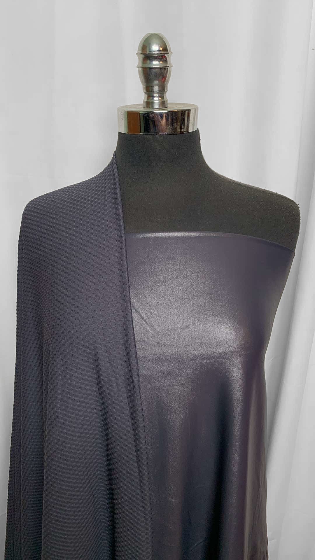 HONEYCOMB/"WET-LOOK" BUNDLE : 2YD "Wet-Look" Yoga PF & 2YD Honeycomb Top-Weight PF : A26002