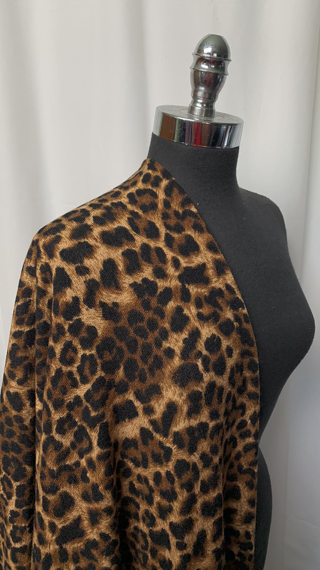 Leopard - Hacci Sweater Knit - 2 Yard Cut