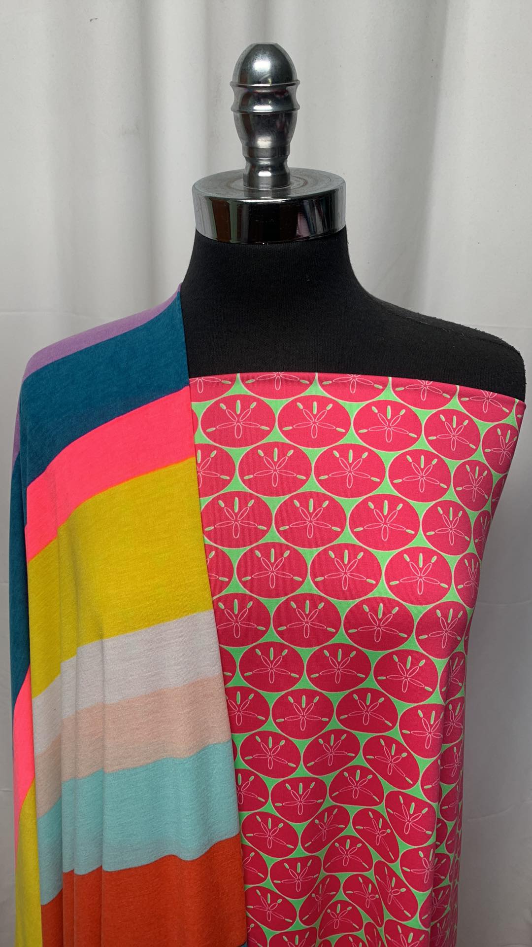 SAND DOLLAR/STRIPE BUNDLE : 2YD Sand Dollar N/S & 2YD Stripe PRS : A25225