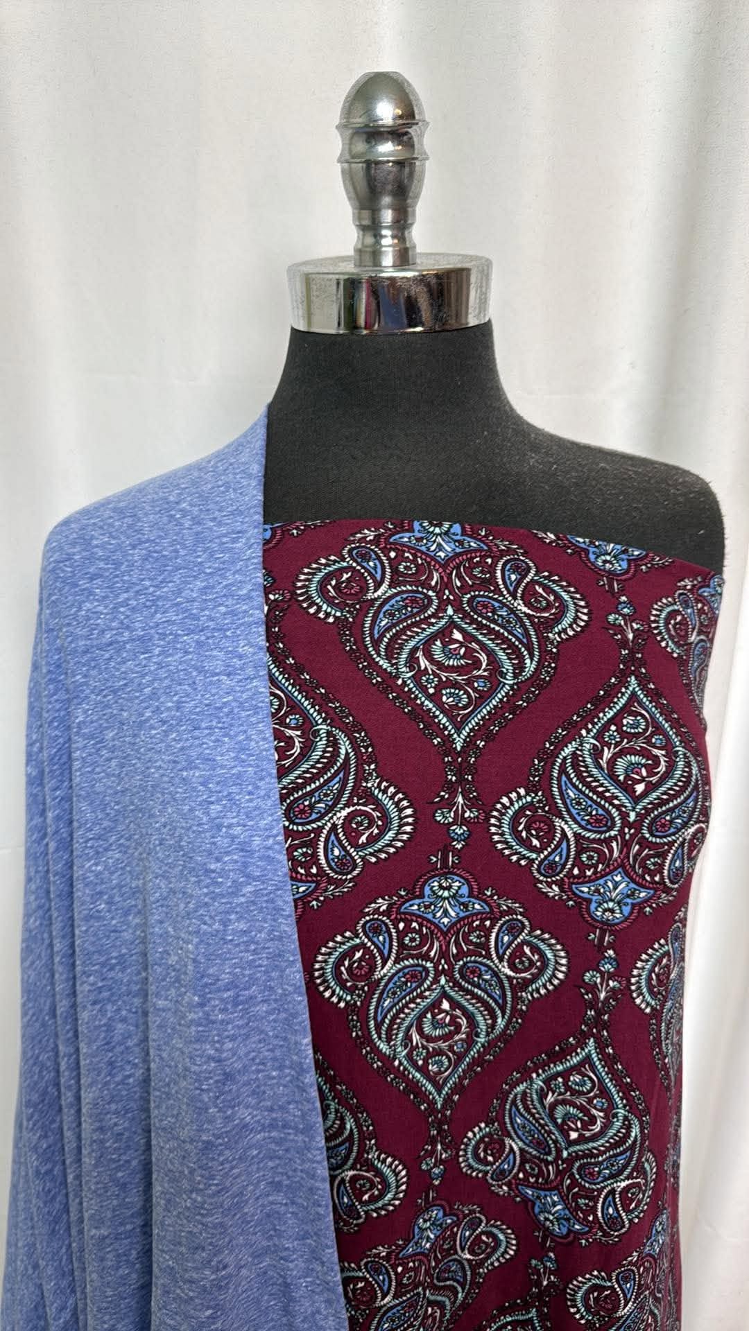 TRIBLEND/MEDALLION BUNDLE : 2YD Medallion DBP & 2YD Blue Triblend Jersey : A30592