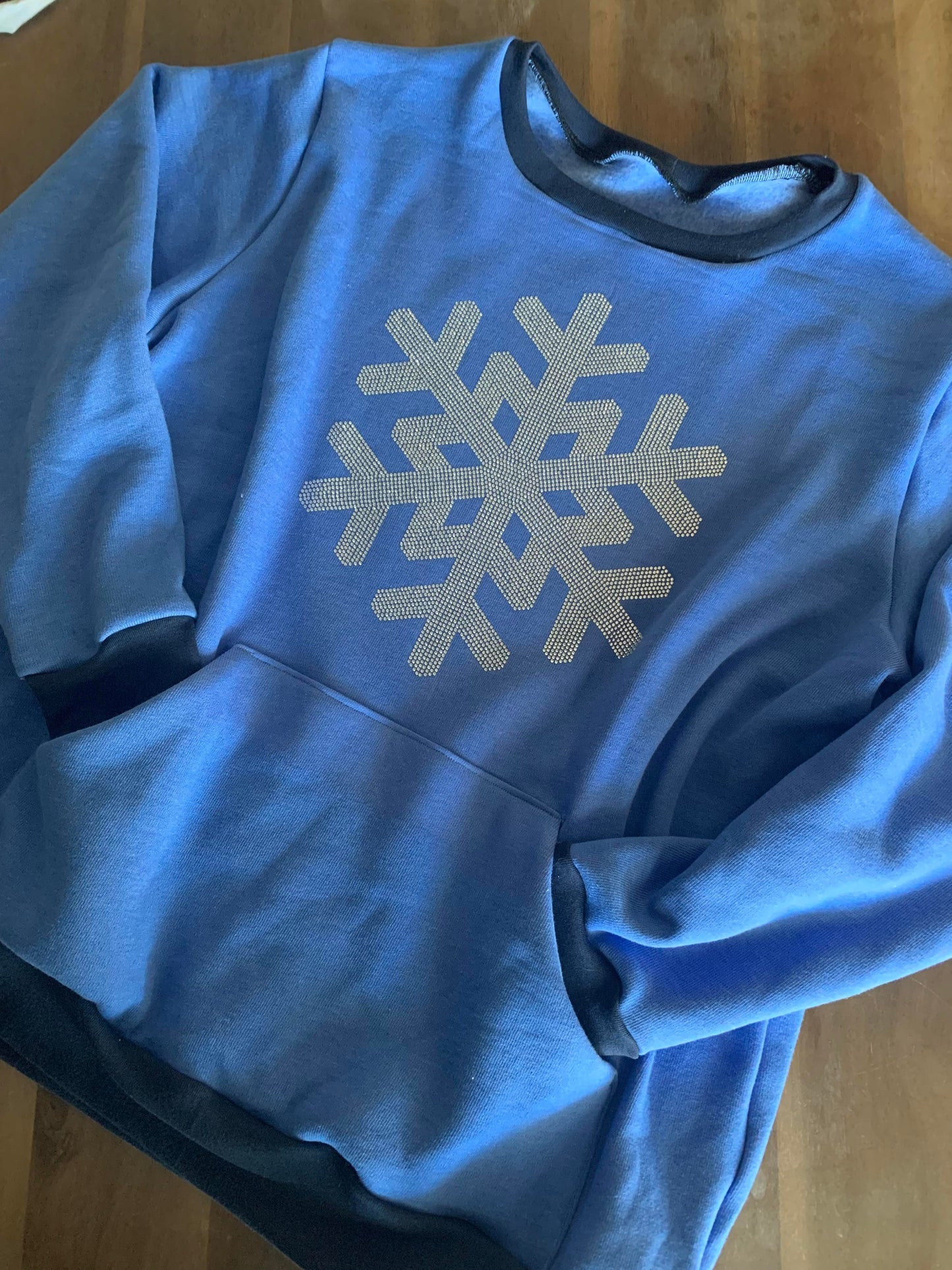 Snowflake Bling - Iron On Decal - Sold Individually