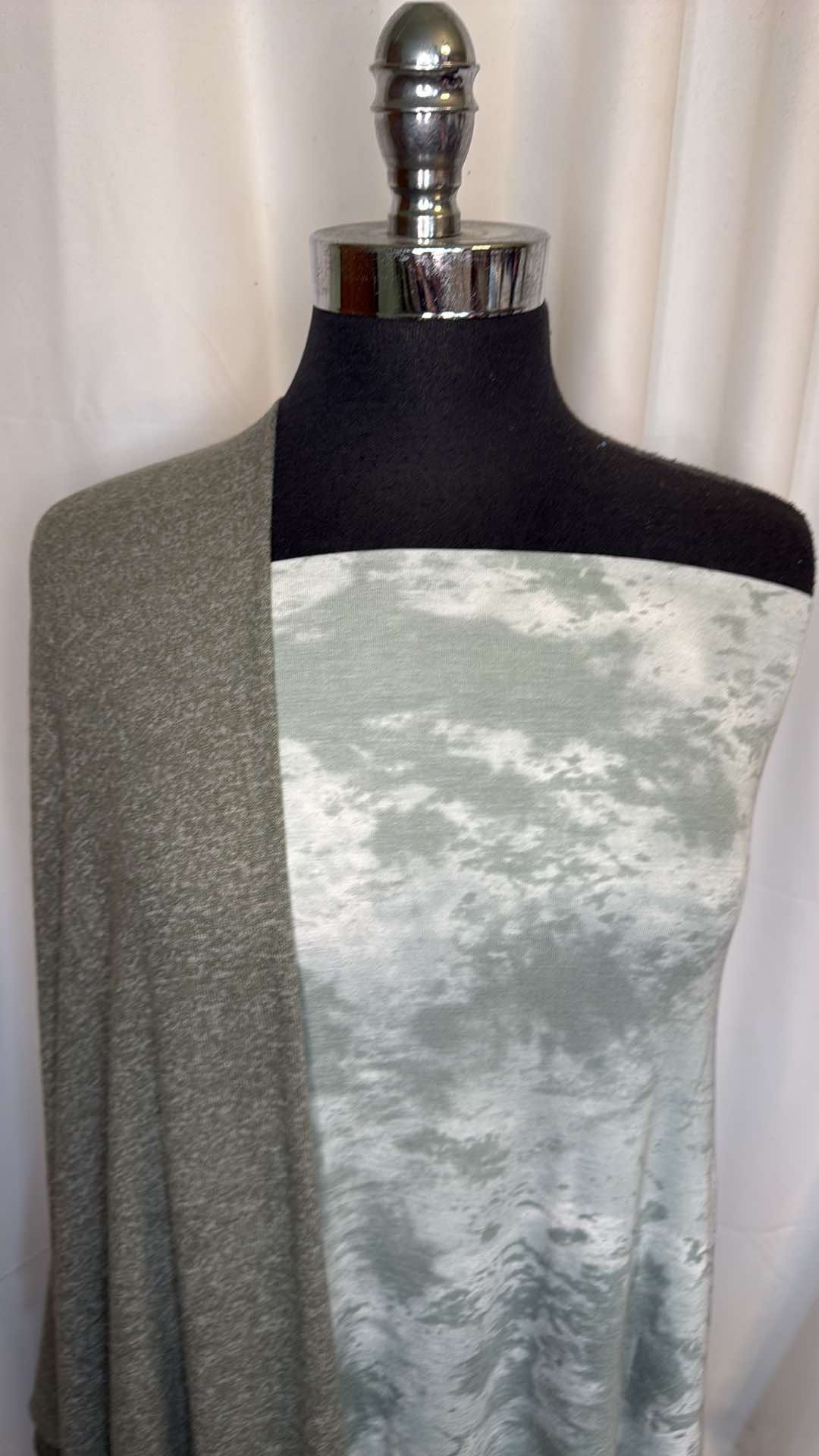 MOTTLED BUNDLE : 2YD Mottled R/S & 2YD Brushed Hacci SK : A26776