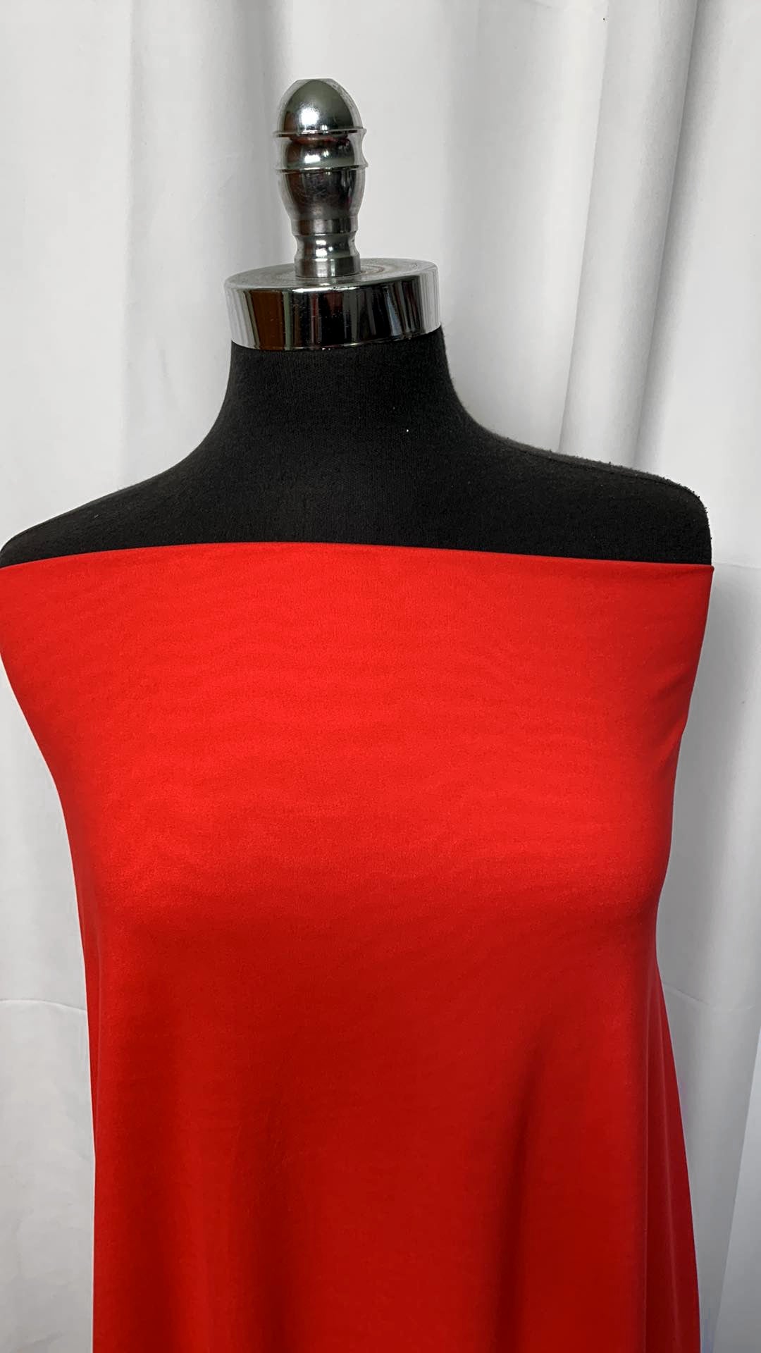 Red - Double Brushed Poly Spandex - 2 Yard Cut