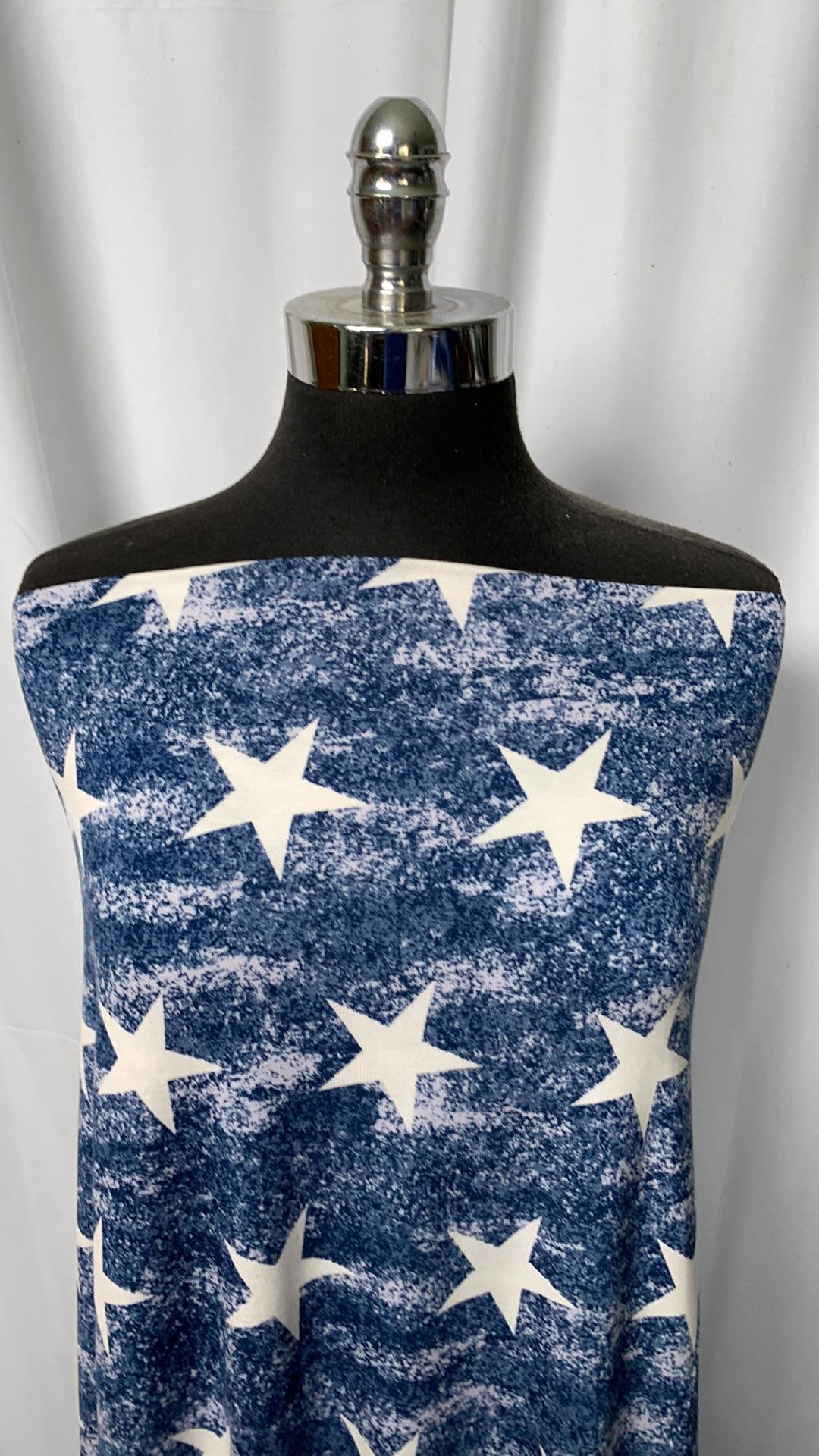 Distressed Star - Modal Spandex - 2 Yard Cut