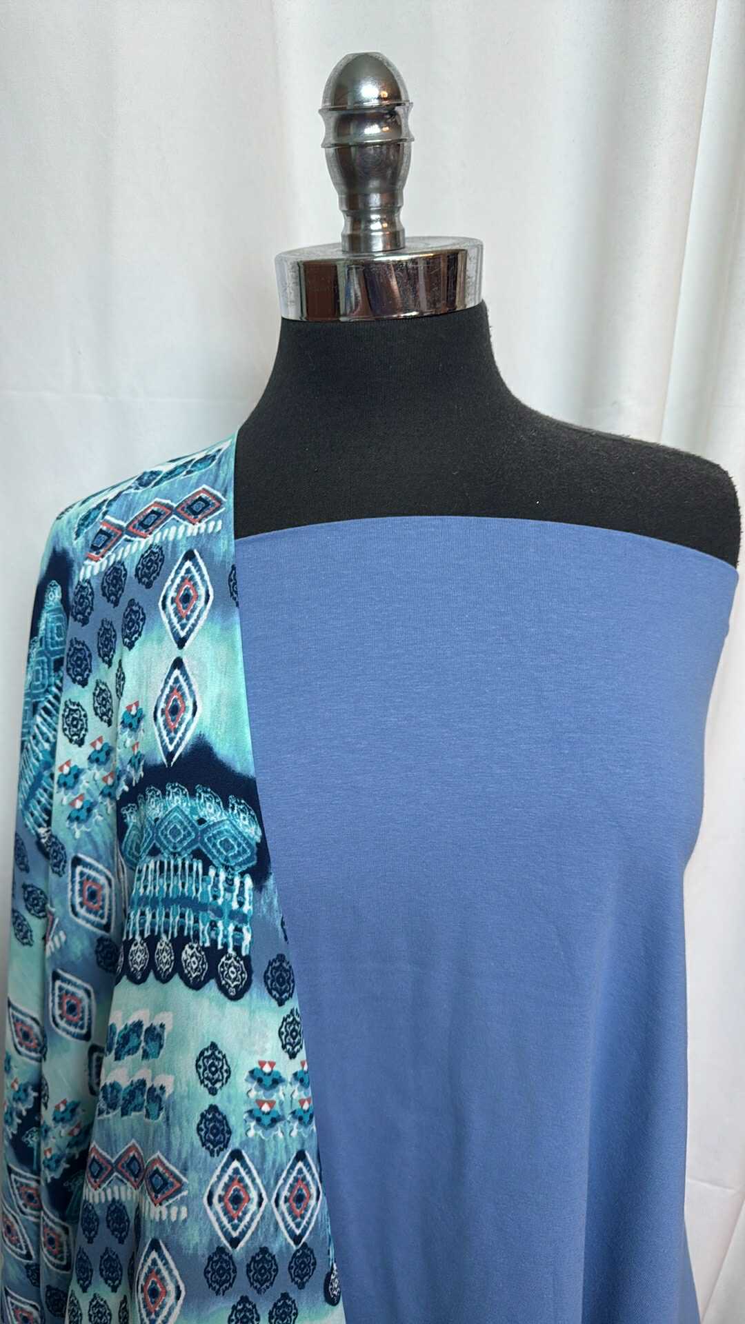 BLUE GEO/CITY BLUE BUNDLE : 2YD City Blue C/S & 1YD Blue Geo PWD : A27621