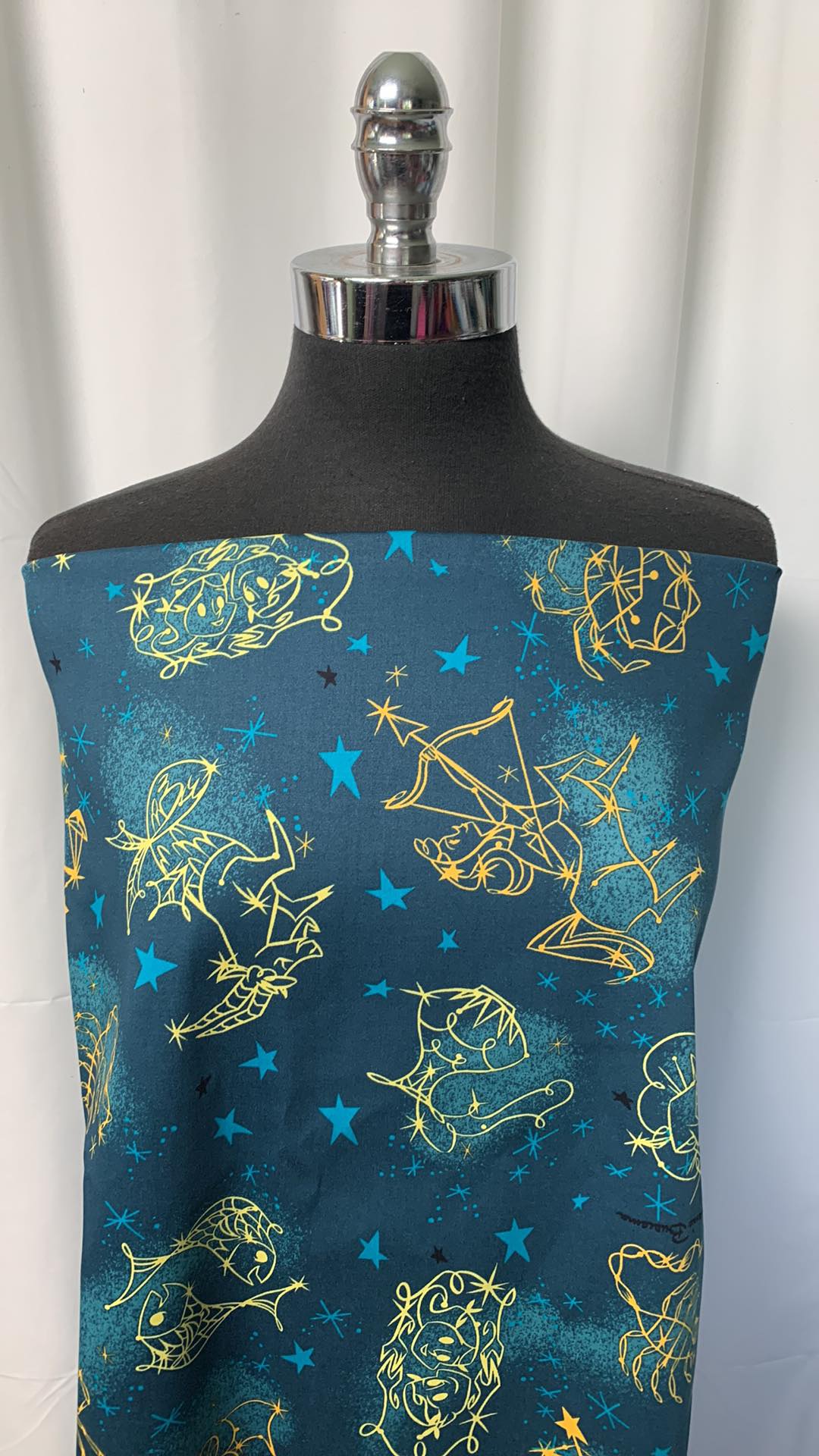 Star Signs - Cotton Woven (Heavier than Quilting Cotton) - 4 Yard Cut