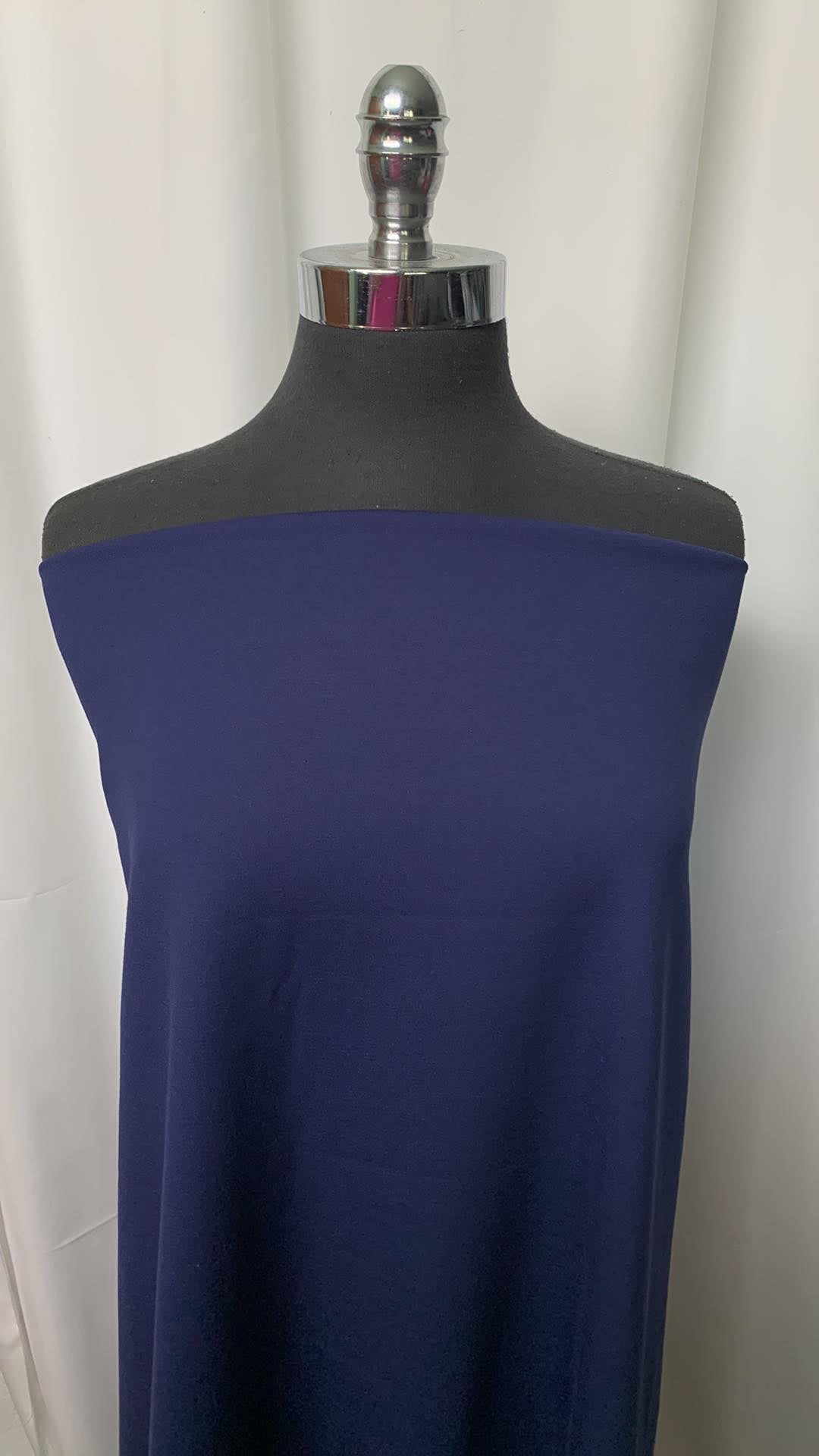 Navy - Nylon Ponte - 4 Yard Cut