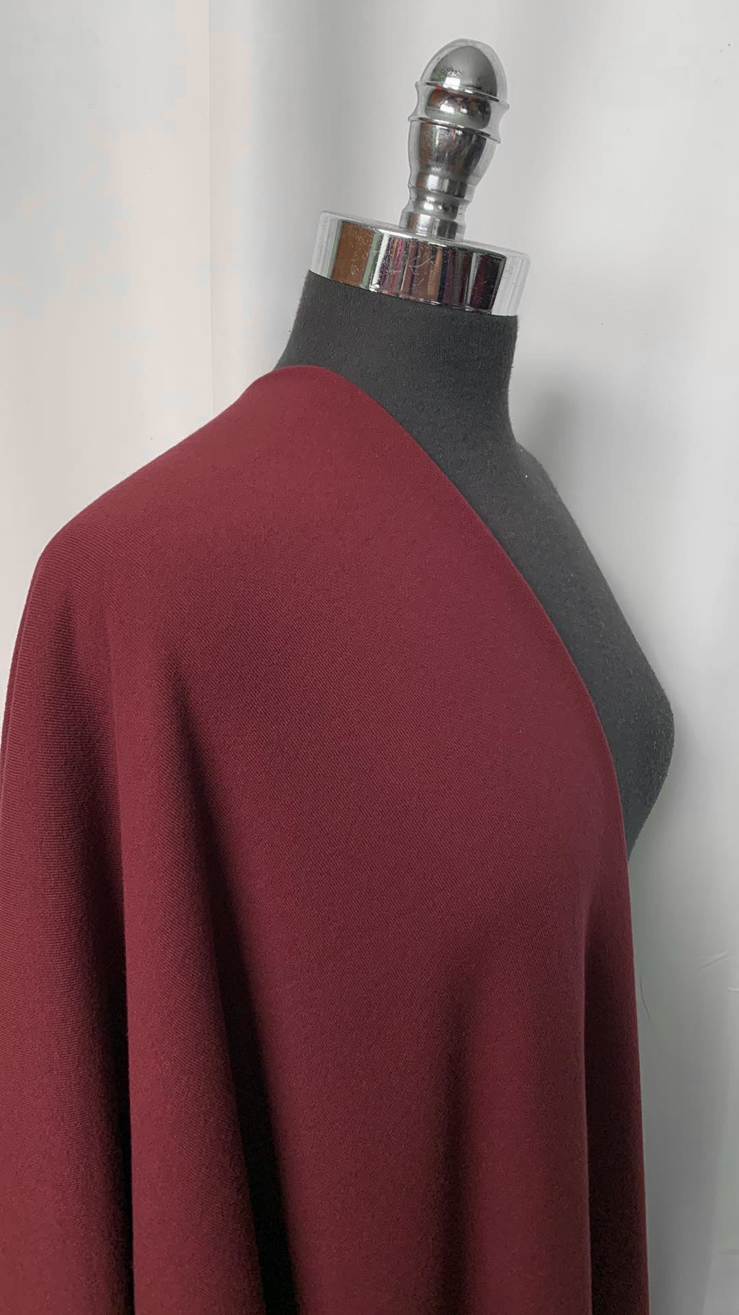 Garnet - Domestic 50/50 Cotton/Poly French Terry - 2 Yard Cut