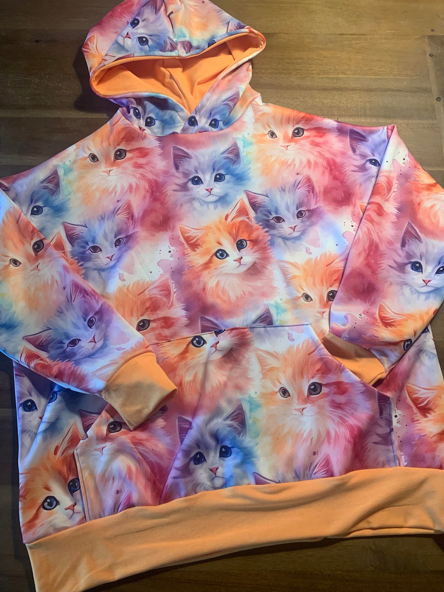 Cats - Poly Fleece - 2 Yard Cut