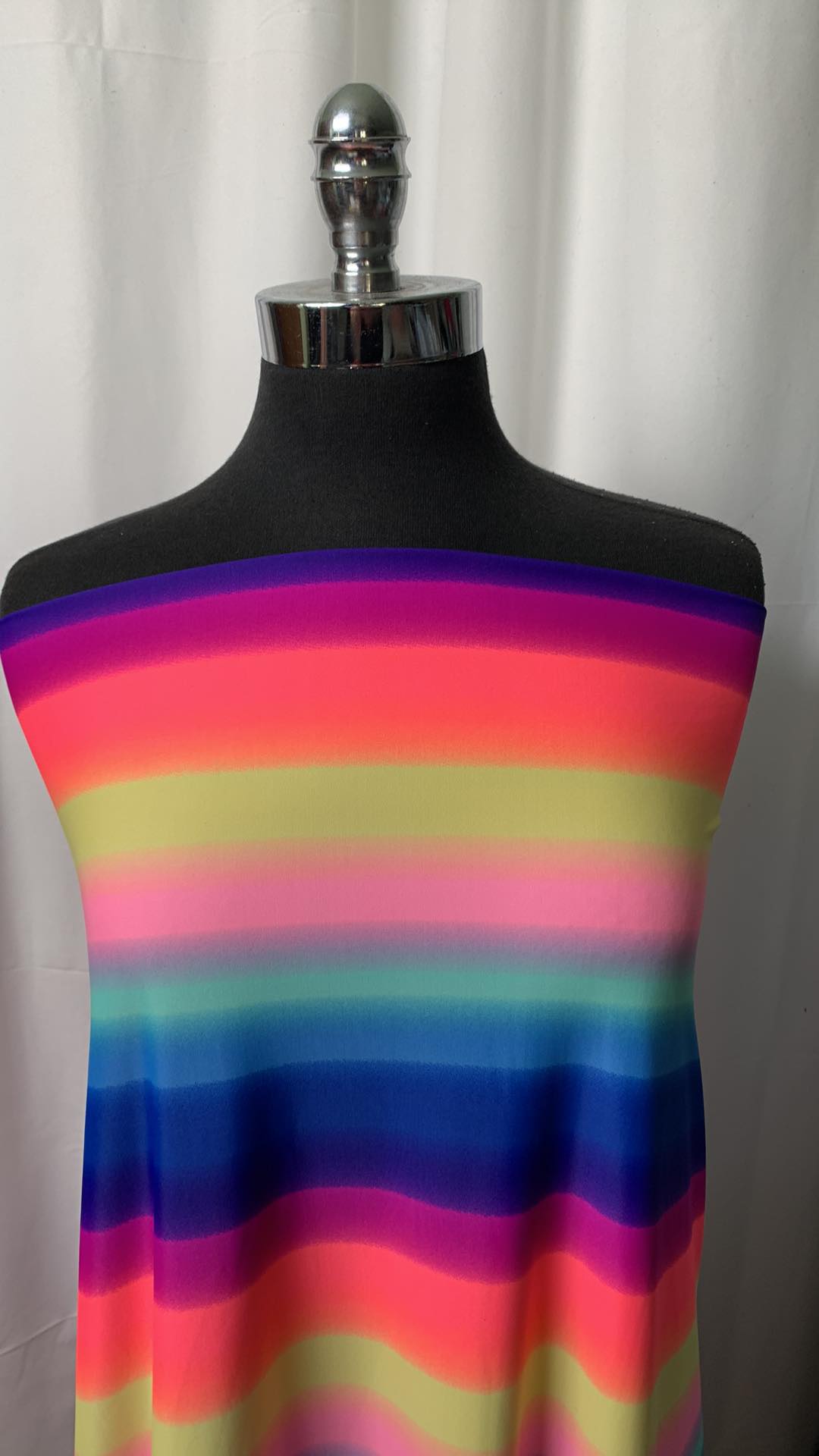 Sunset Stripe - Nylon Spandex - 2 Yard Cut