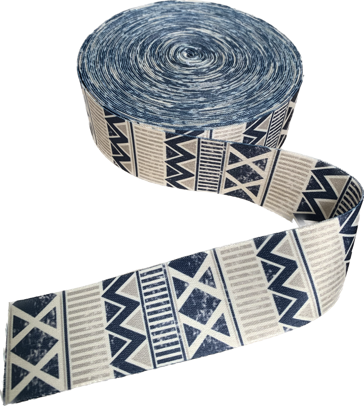 Geometric Stripes - 2" Wide Seatbelt Strap - 3 Yards