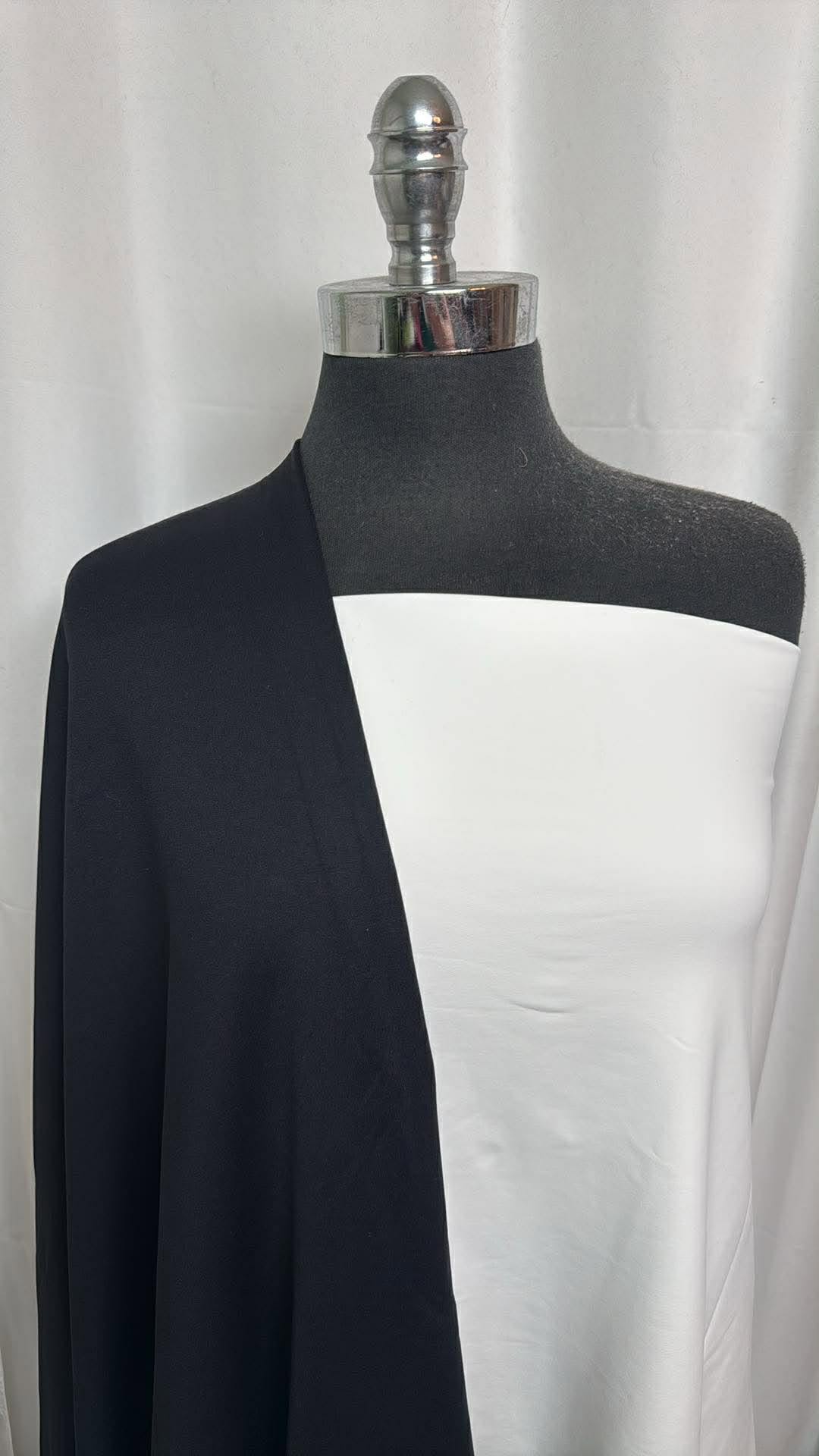 BLACK & WHITE BUNDLE : 2YD Black PF FT & 1.5YD White PF FT : A30228