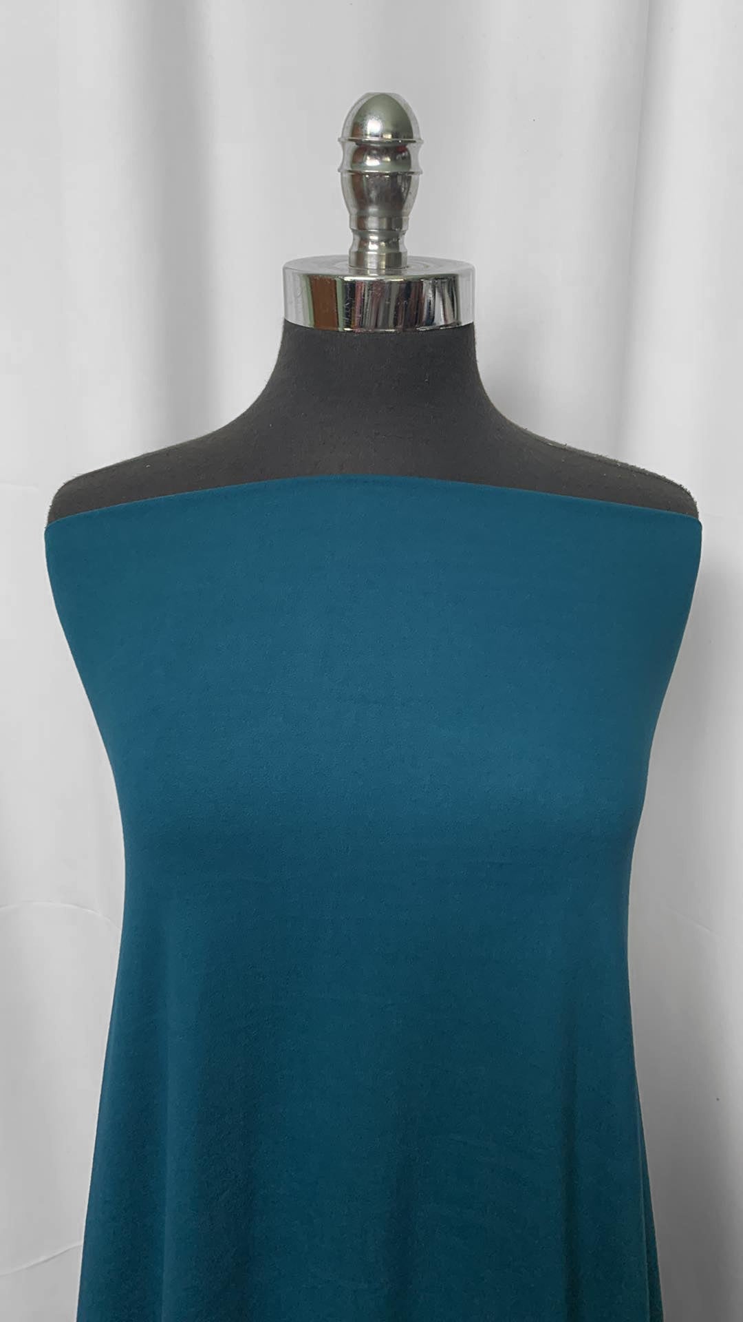 Peacock - Double Brushed Poly Spandex - 2 Yard Cut