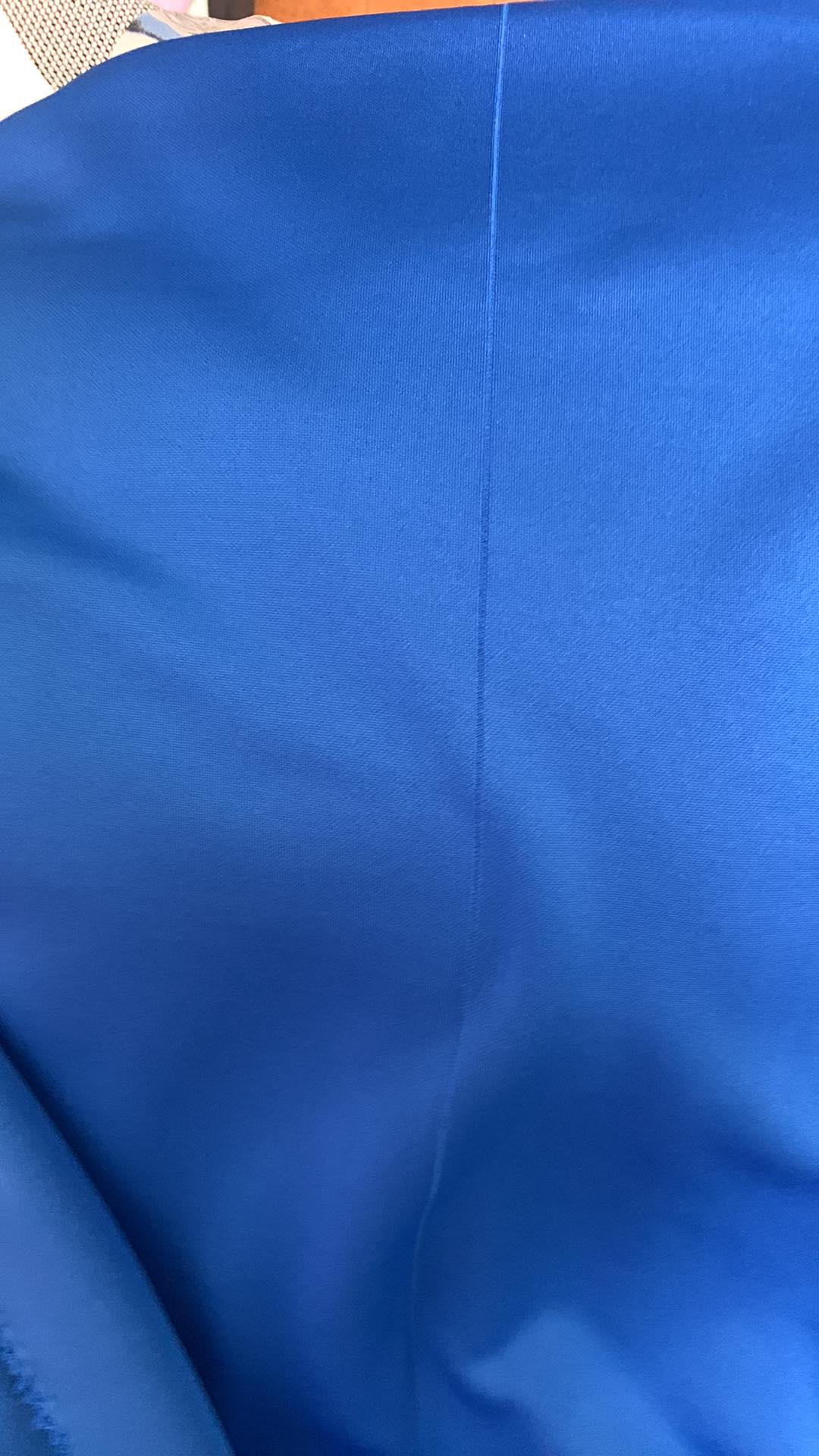 *Flawed* Royal Blue (67" Wide) - Poly/Spandex Sweatshirt Fleece - 2 Yard Cut