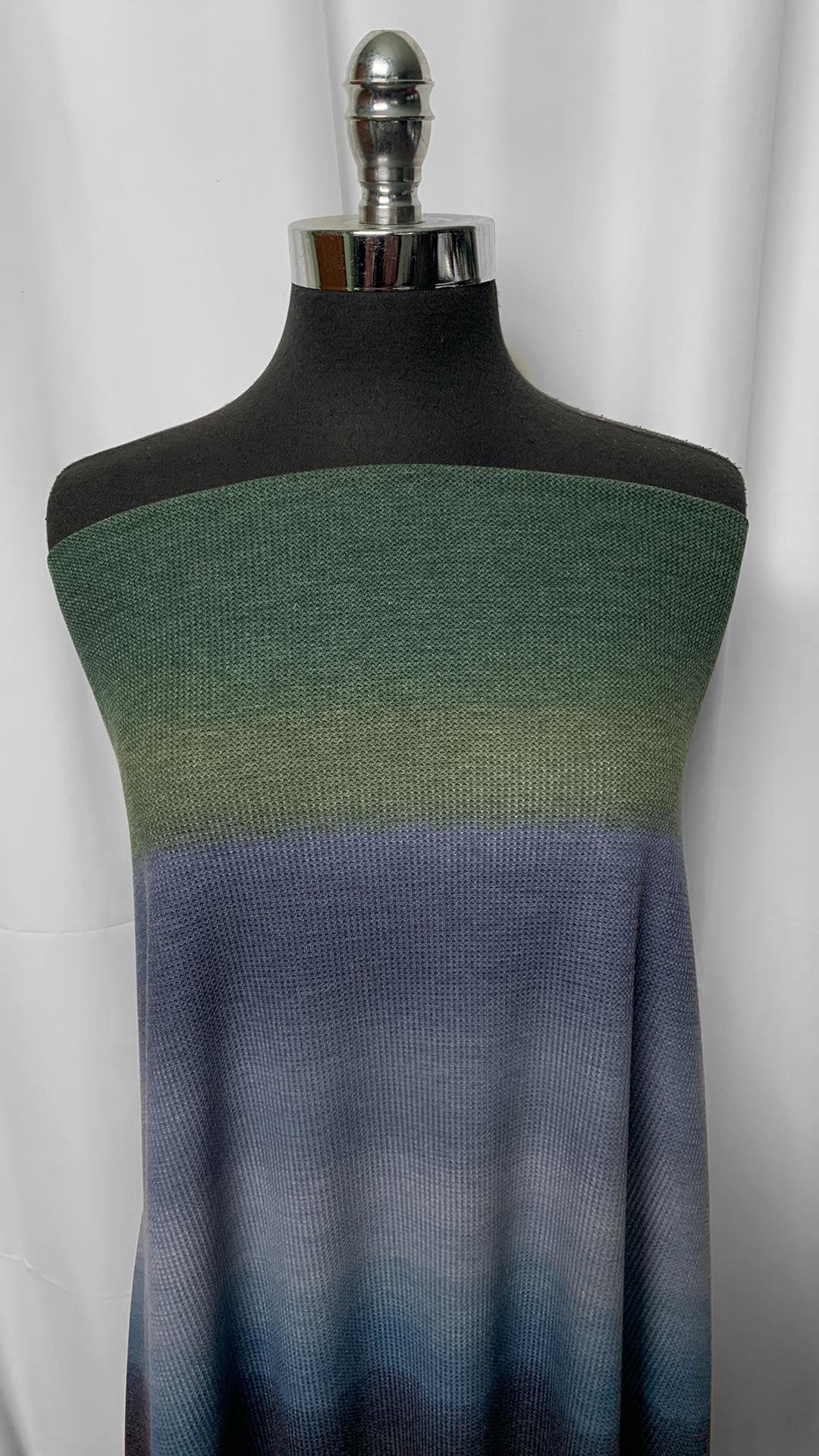 Ombre Night - (Poly/Rayon/Spandex) Thermal Knit - 3 Yard Cut
