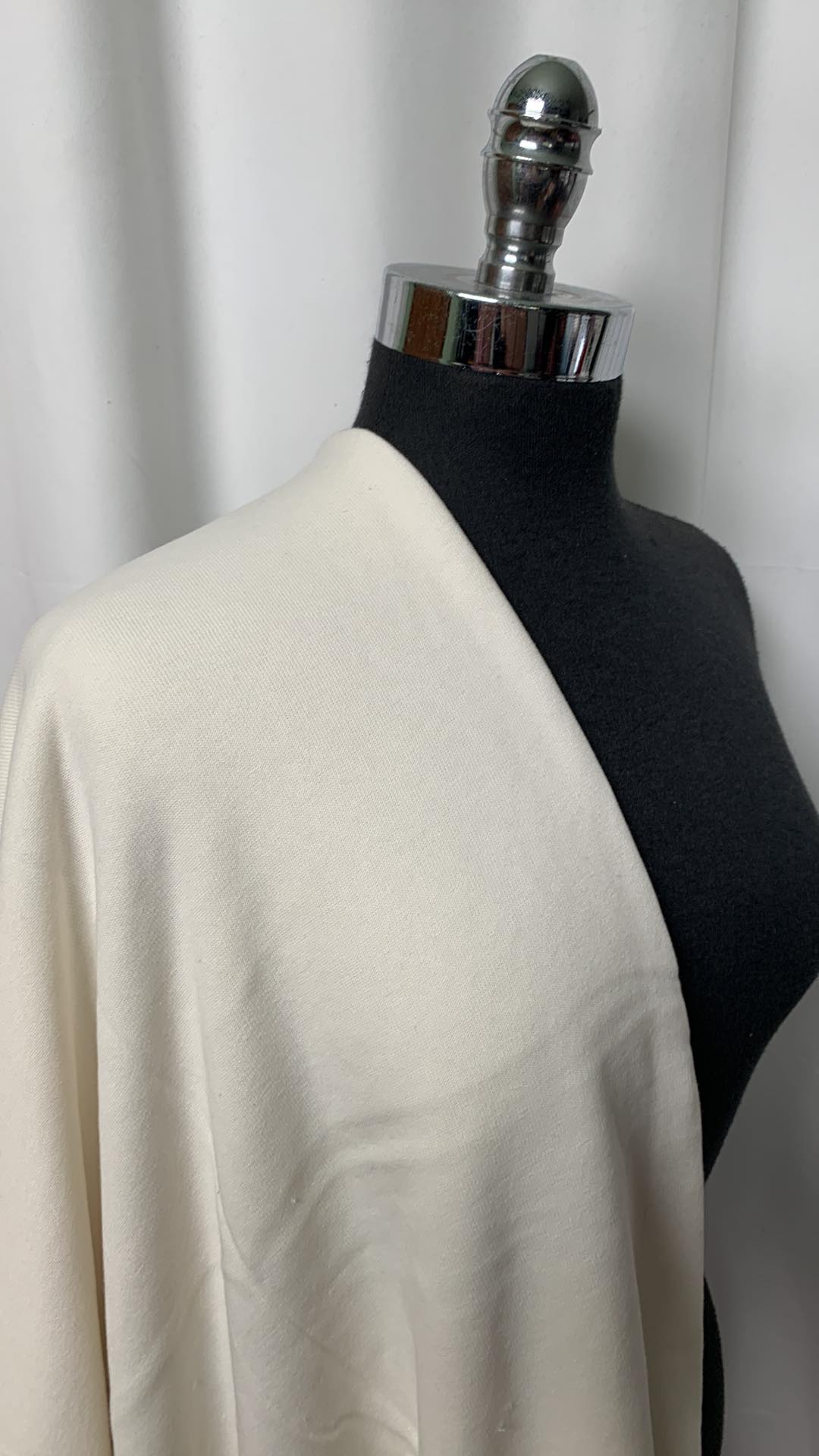 Ivory - Sweatshirt Fleece - 1 Yard Cut