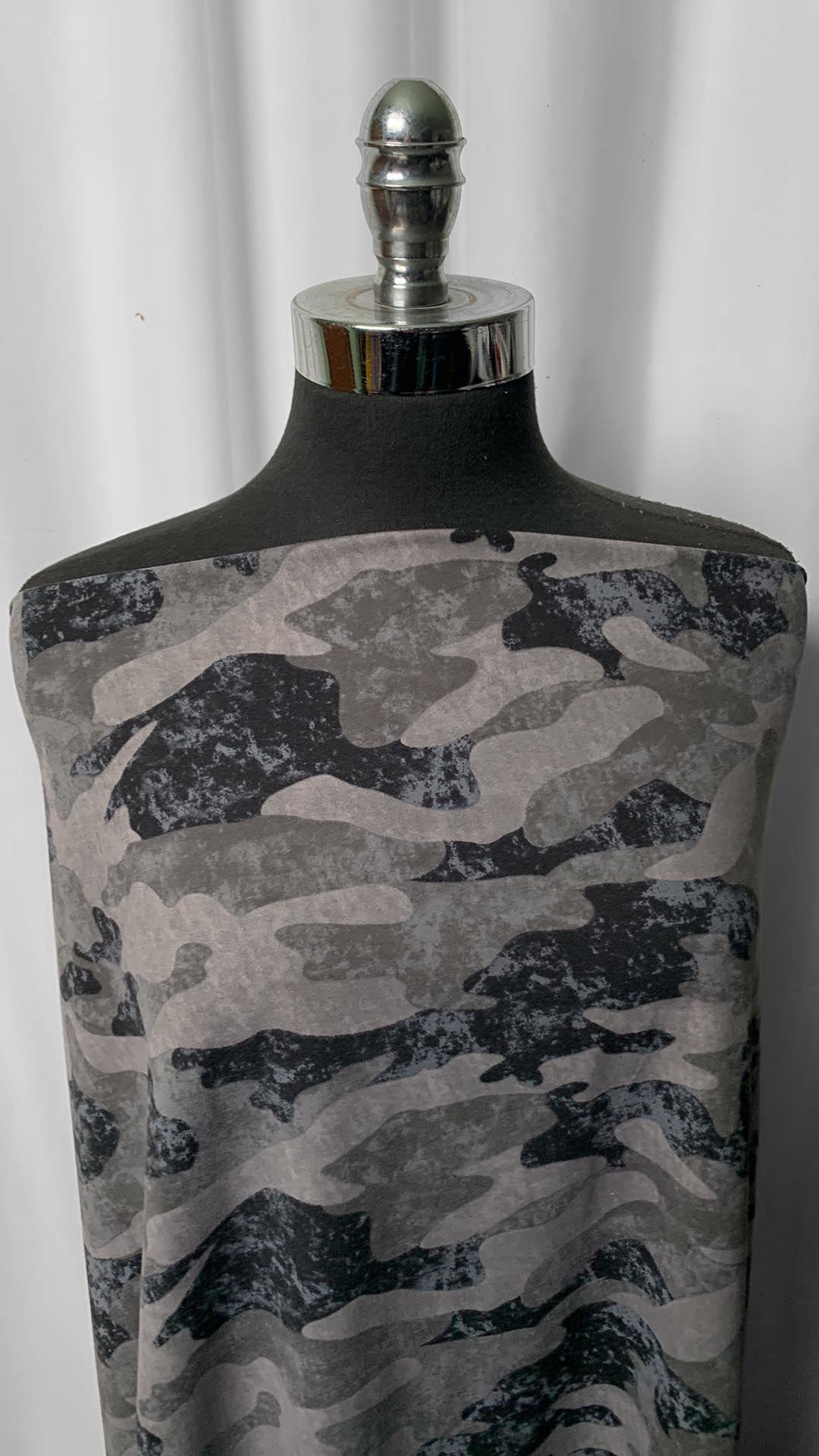 Distressed Camo - Brushed-Face Performance - 2 Yard Cut