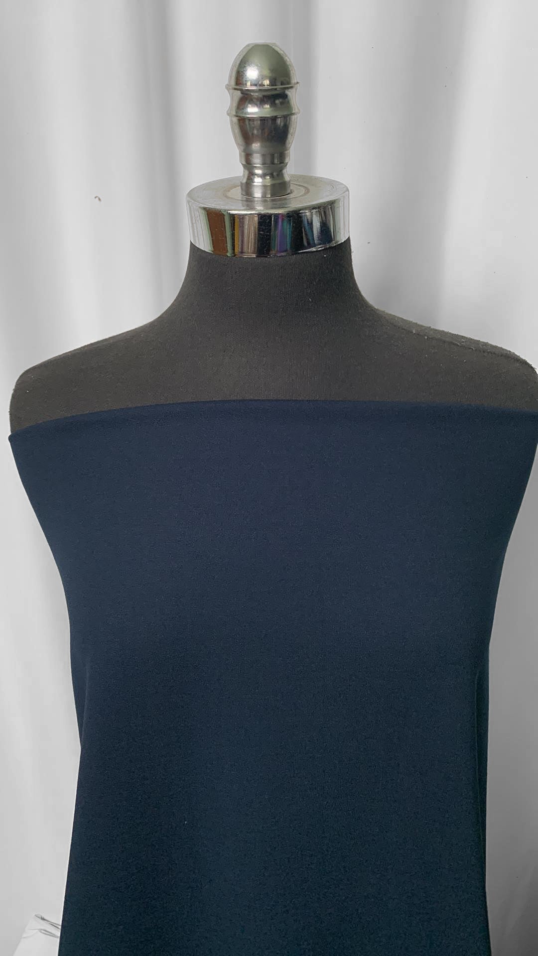 Navy - Rayon/Nylon/Spandex Ponte (54" Wide) - 2 Yard Cut