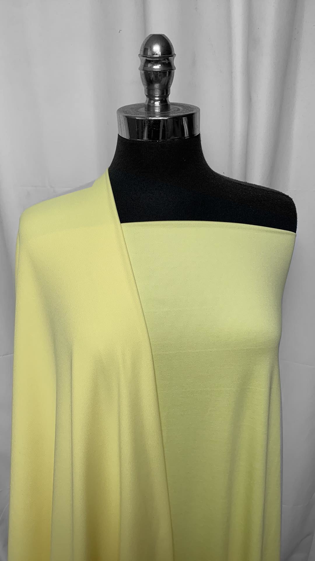 DOUBLE-LEMON BUNDLE : 2YD Pale Lemon PF Rib & 2YD Pale Lemon Featherweight PF : A25461
