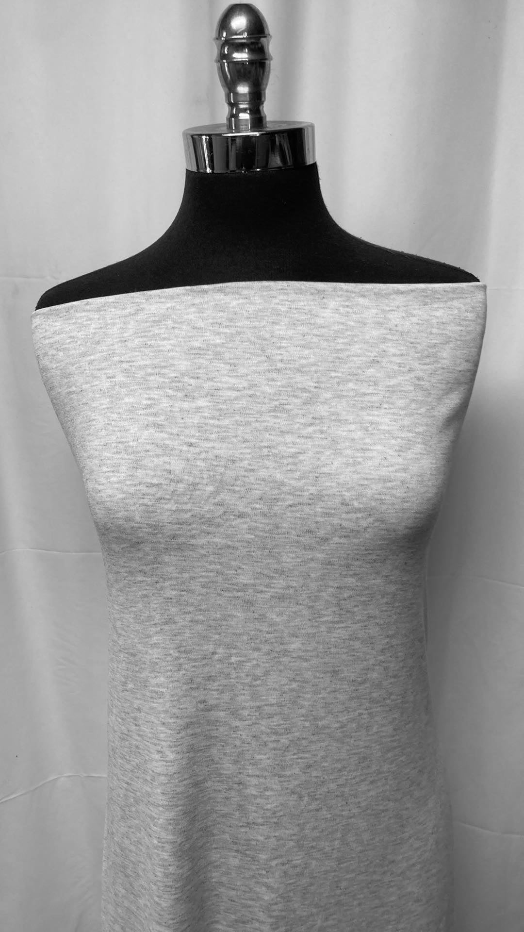 Heather Grey - Modal Ponte - 2 Yard Cut
